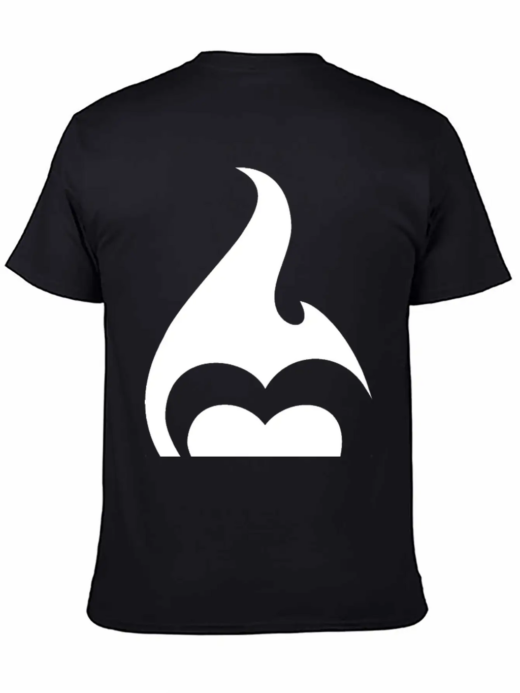 Heart Flames Fire Breathable Soft Cotton T-Shirt – Timeless Casual Look