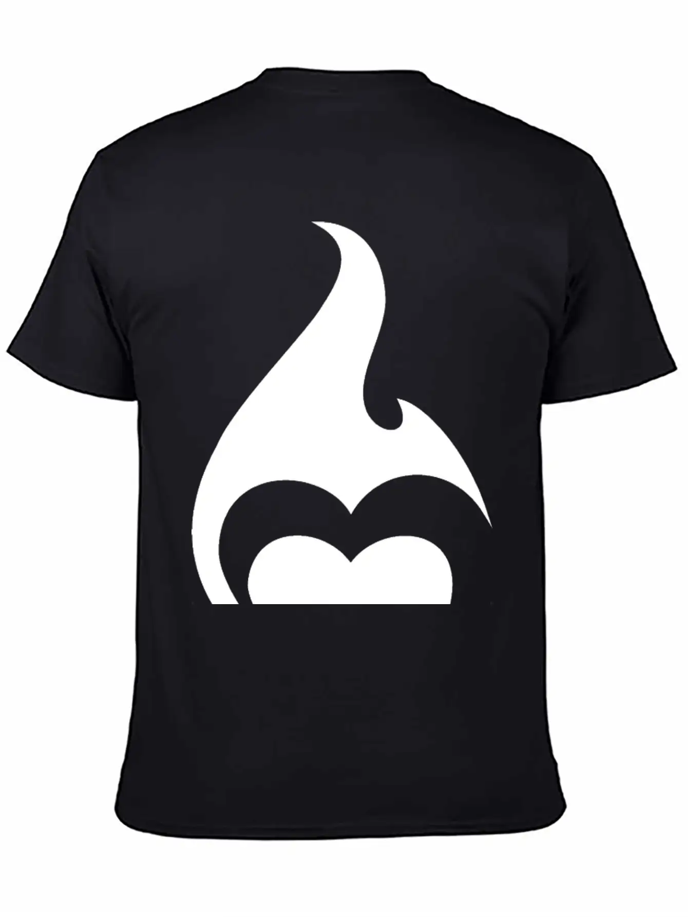 Heart Flames Fire Breathable Soft Cotton T-Shirt – Timeless Casual Look