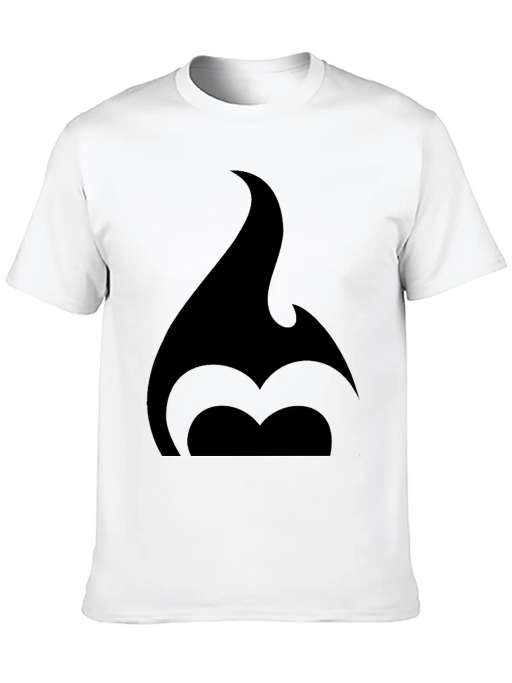 Heart Flames Fire Breathable Soft Cotton T-Shirt – Timeless Casual Look
