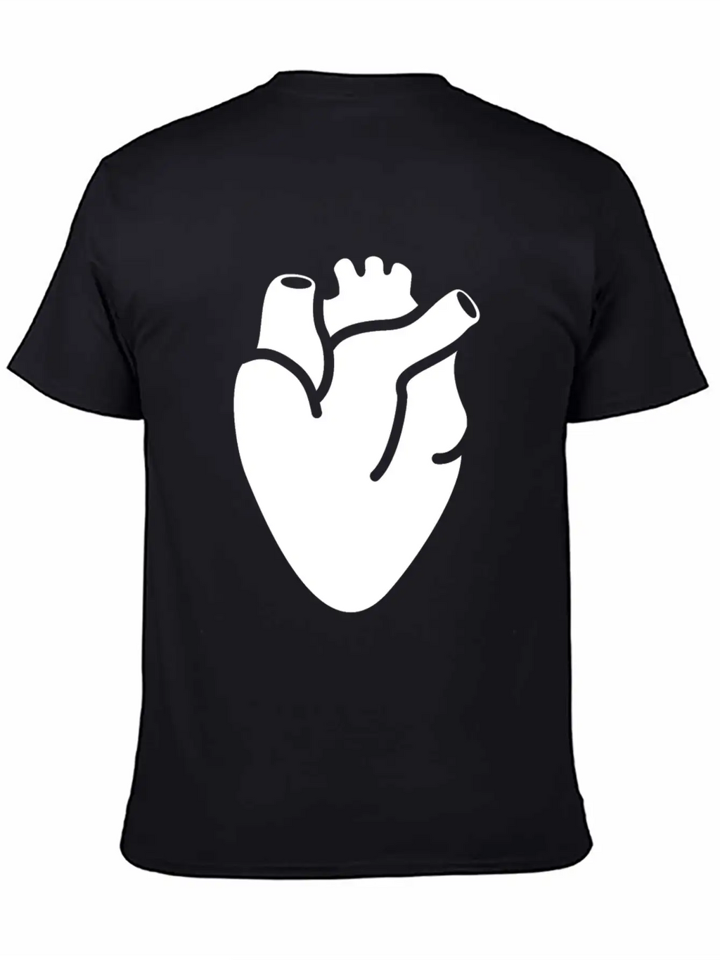 Heart Organ Breathable Graphic T-Shirt – Perfect For Casual Days