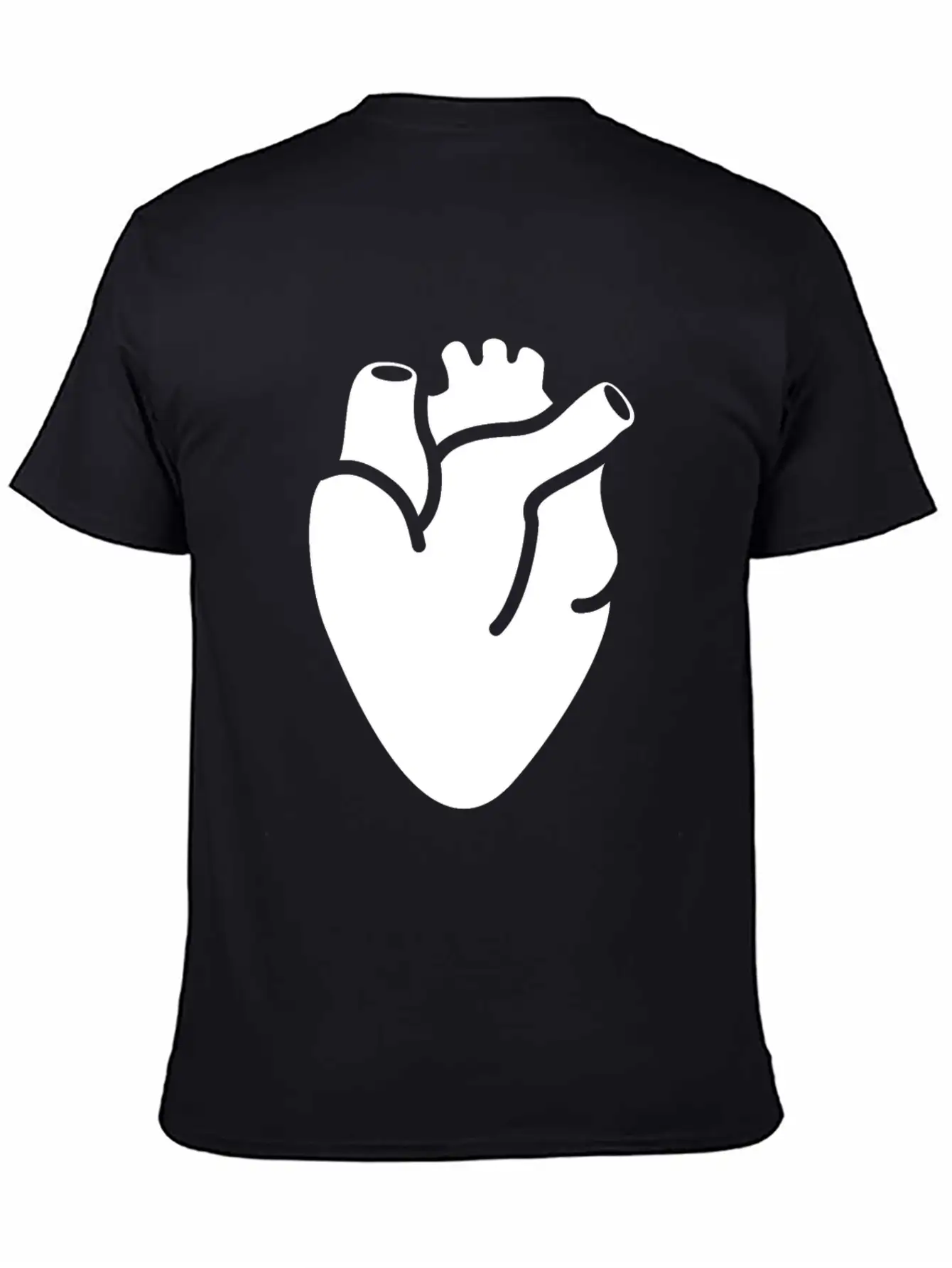 Heart Organ Breathable Graphic T-Shirt – Perfect For Casual Days