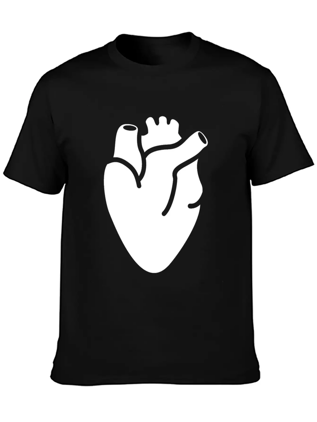 Heart Organ Breathable Graphic T-Shirt – Perfect For Casual Days