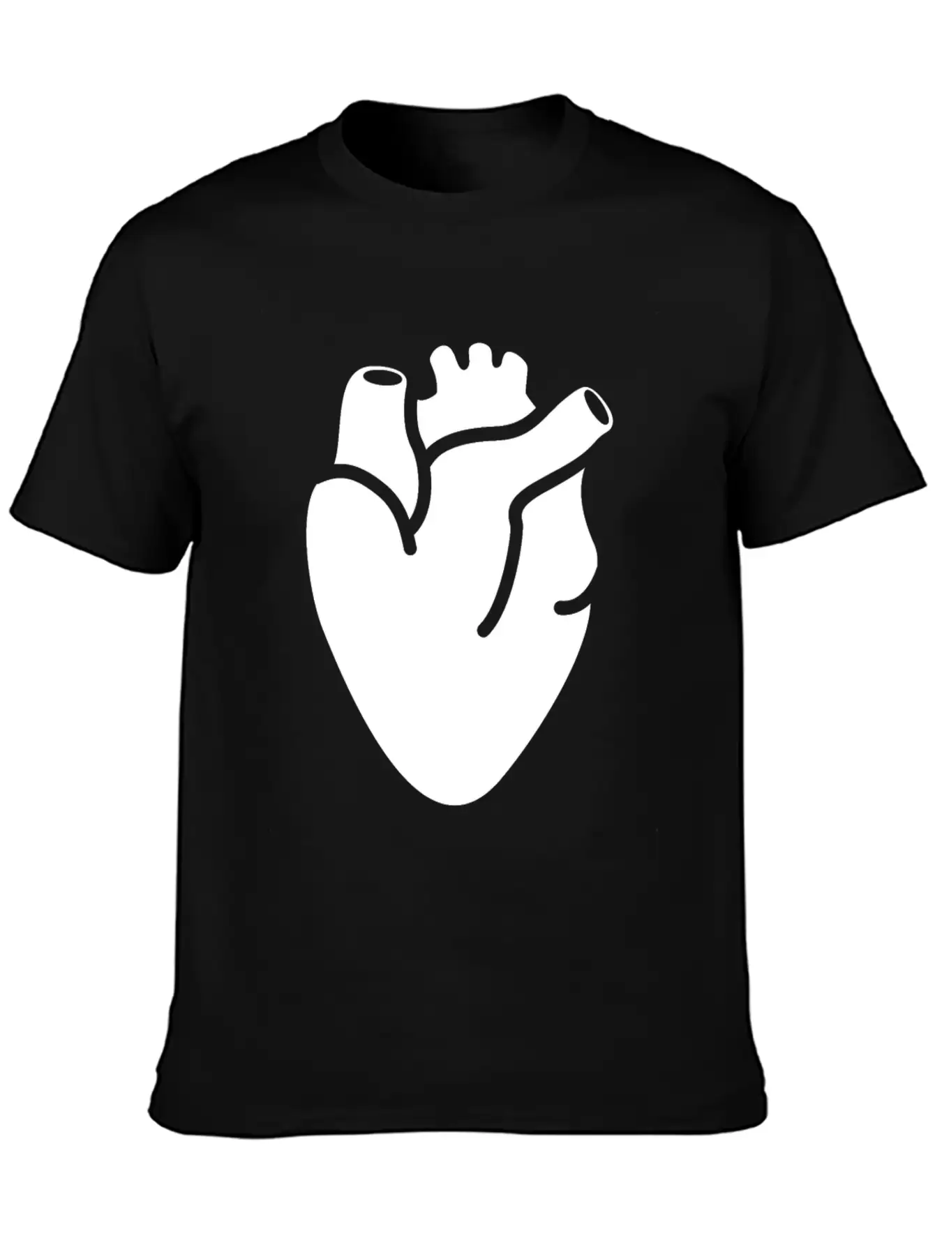 Heart Organ Breathable Graphic T-Shirt – Perfect For Casual Days