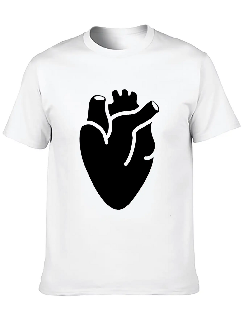 Heart Organ Breathable Graphic T-Shirt – Perfect For Casual Days
