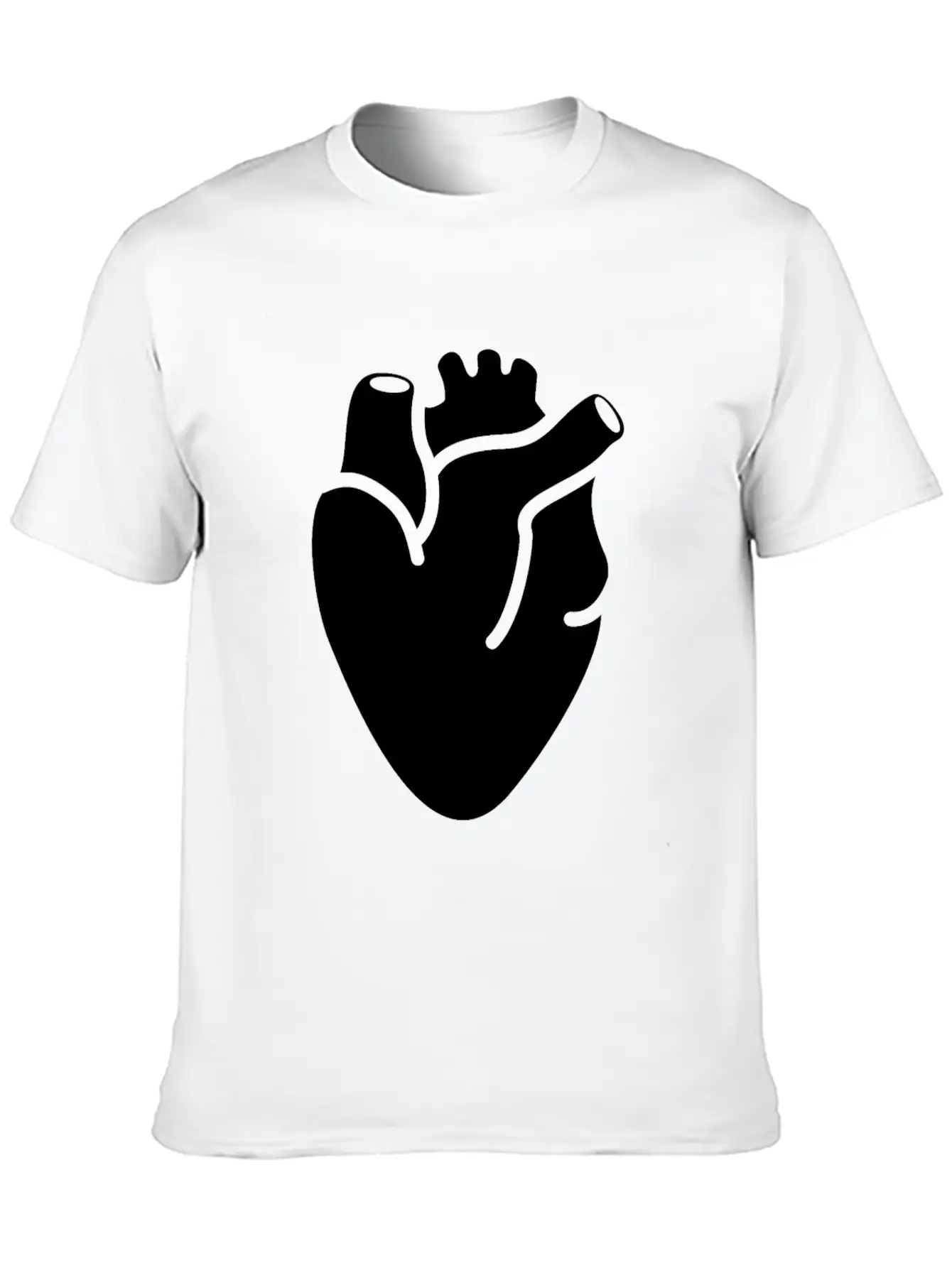 Heart Organ Breathable Graphic T-Shirt – Perfect For Casual Days