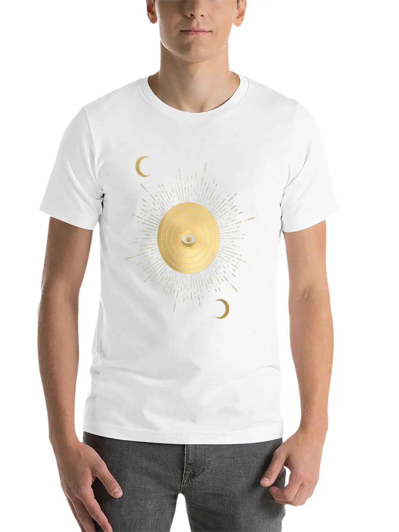 Heart Roses Occult Skullmystic T-shirt Blackcraft Timeless Short Sleeve Tee – Comfy And Minimalist Design