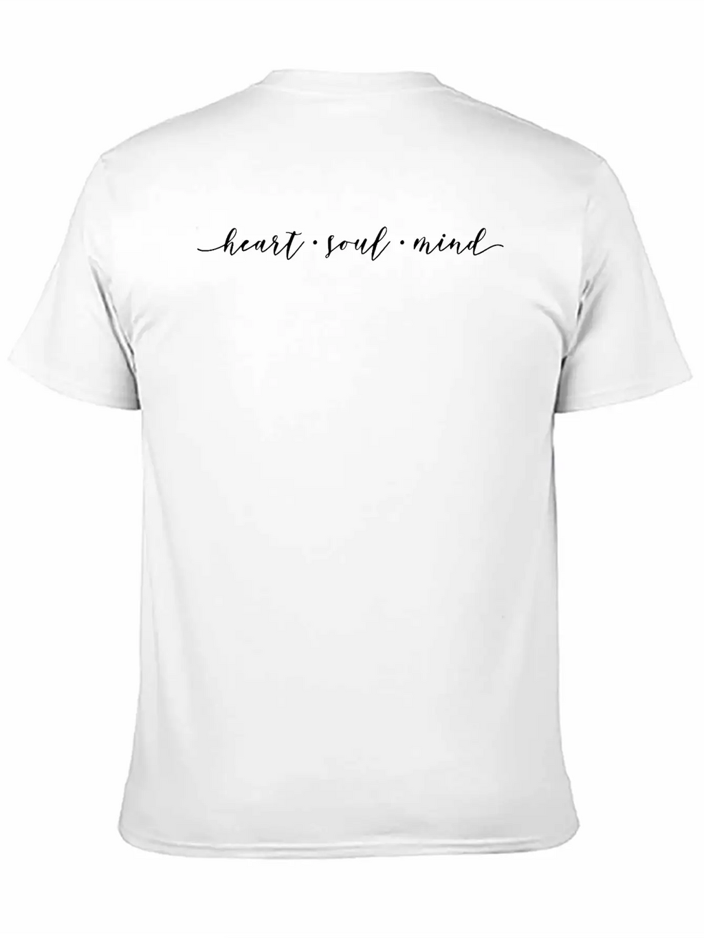 Heart Soul Mind, Christian, Faith, Believer, Quote Classic Cotton Tee – Unisex Comfort For Any Season