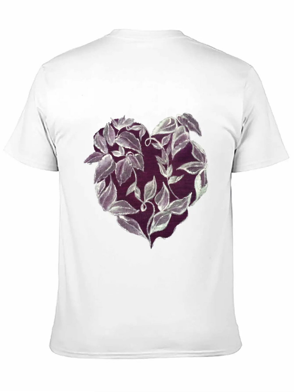 Heart Vine Unisex Casual T-Shirt – Clean Design For Daily Comfort