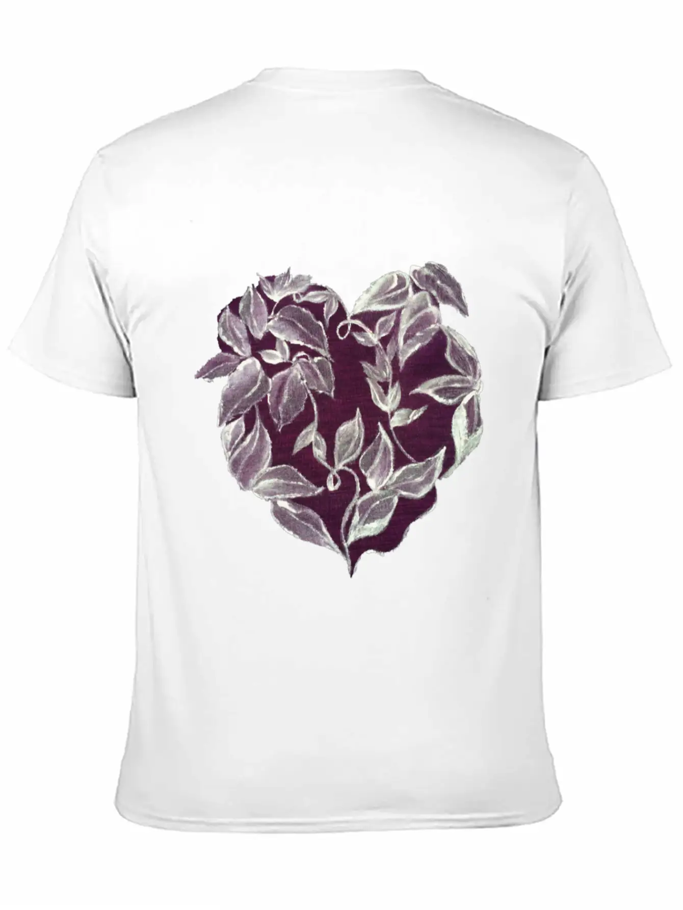 Heart Vine Unisex Casual T-Shirt – Clean Design For Daily Comfort