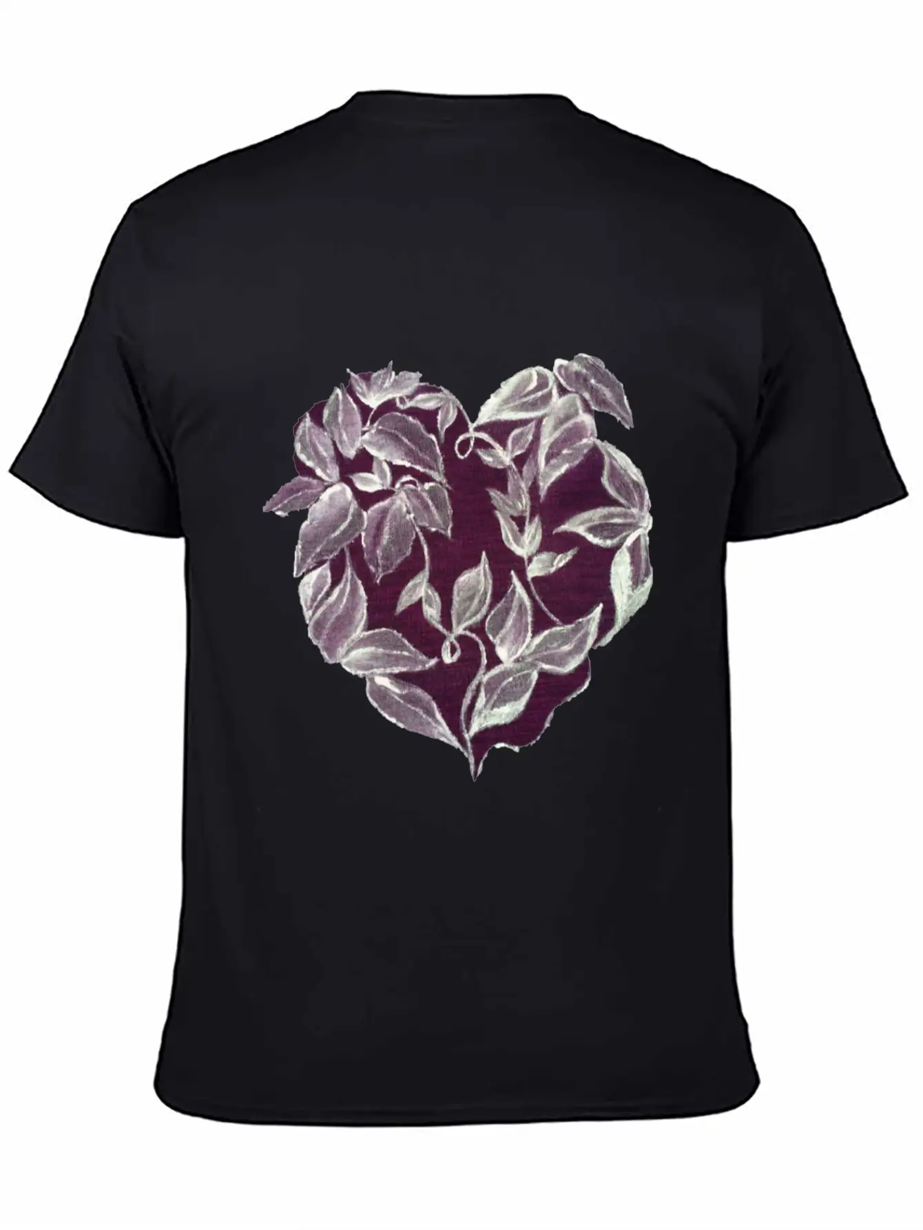 Heart Vine Unisex Casual T-Shirt – Clean Design For Daily Comfort