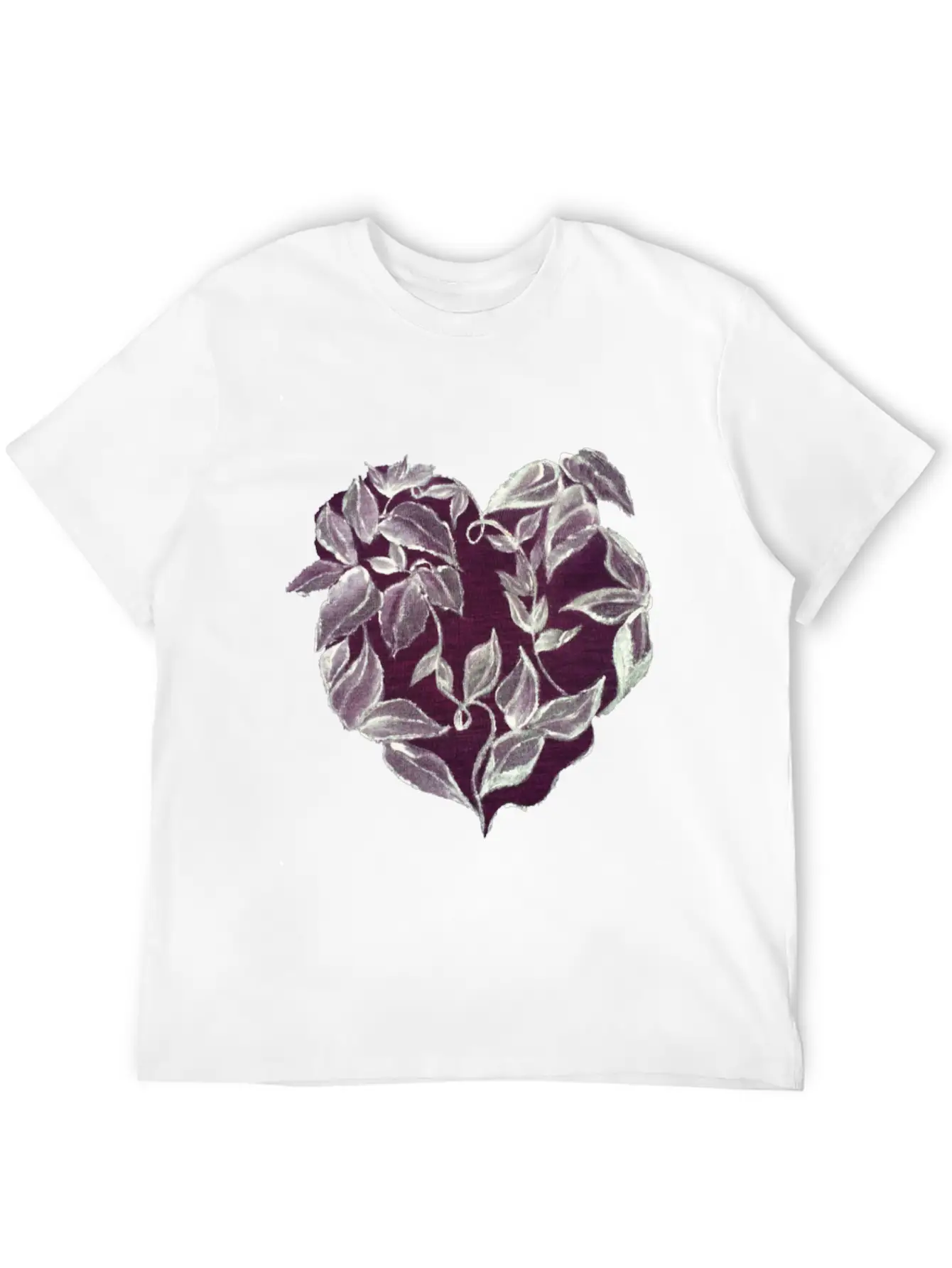 Heart Vine Unisex Casual T-Shirt – Clean Design For Daily Comfort