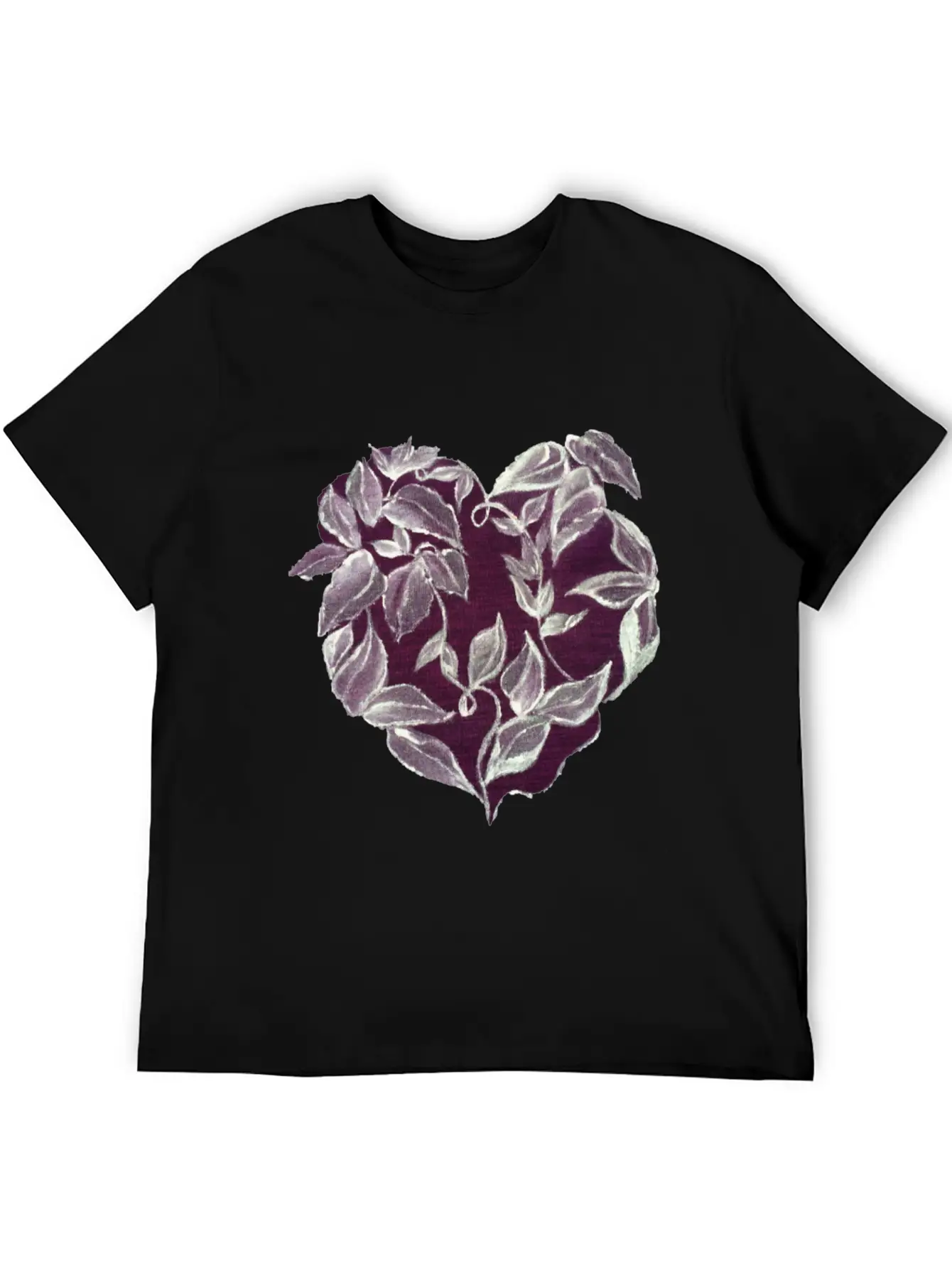 Heart Vine Unisex Casual T-Shirt – Clean Design For Daily Comfort