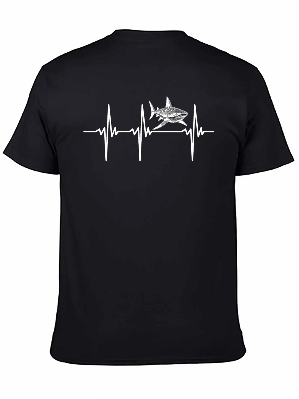 Heartbeat For Sharks Relaxed Everyday Tee – Lightweight And Durable Cotton