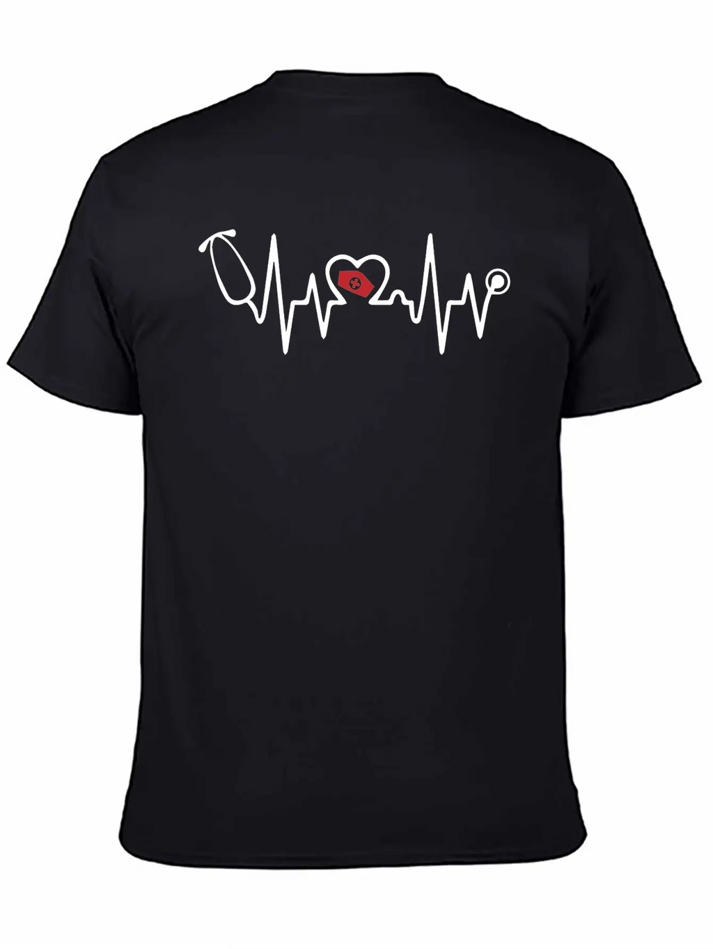 Heartbeat Nurse Stylish Everyday T-Shirt – Unisex Basic Cotton Tee