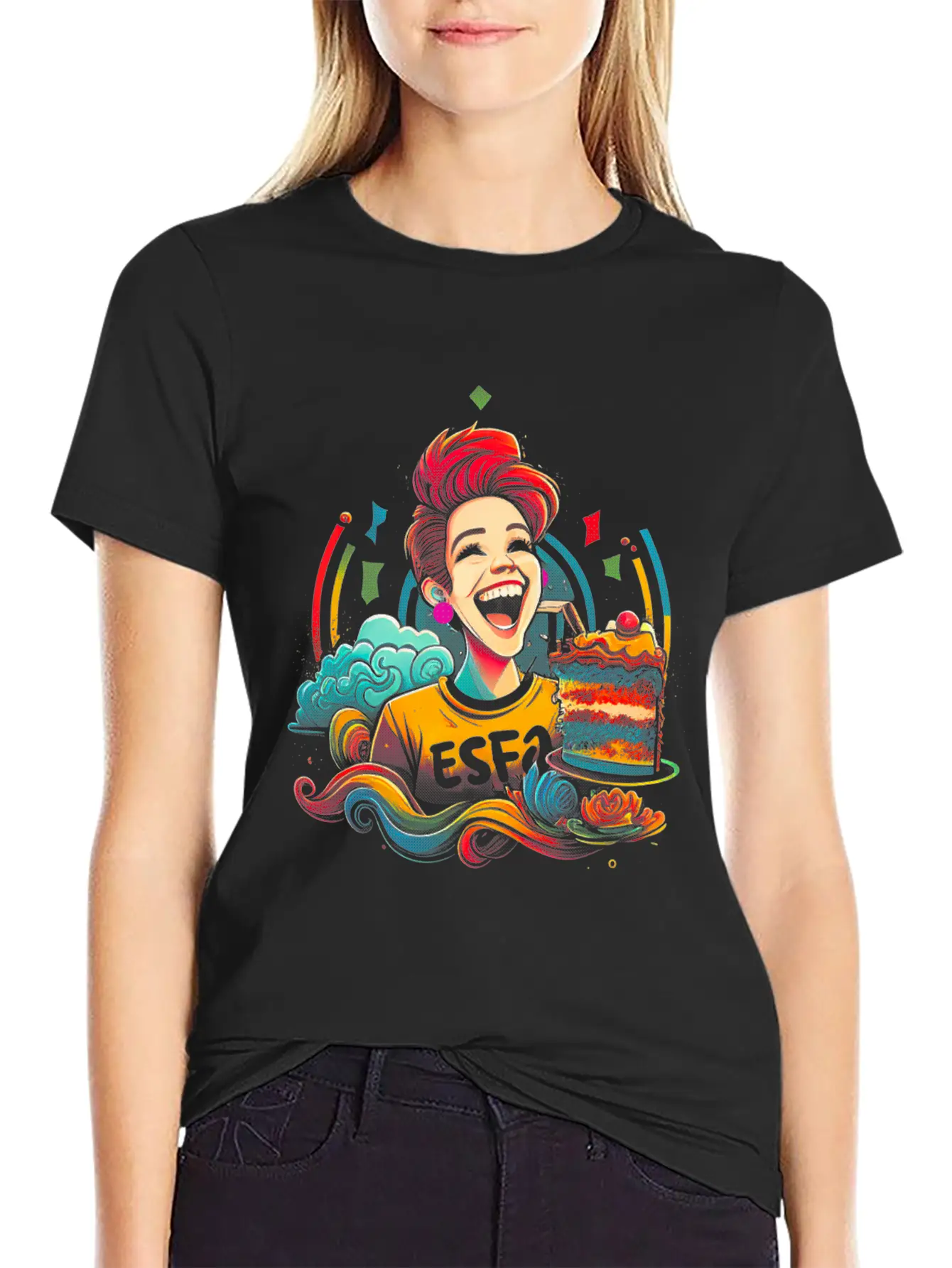 Heartfelt Connections: Embrace Your ESFJ Essence Breathable Soft Cotton T-Shirt – Timeless Casual Look