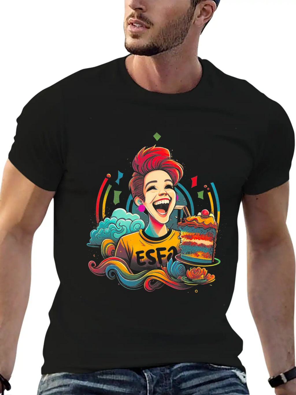 Heartfelt Connections: Embrace Your ESFJ Essence Breathable Soft Cotton T-Shirt – Timeless Casual Look