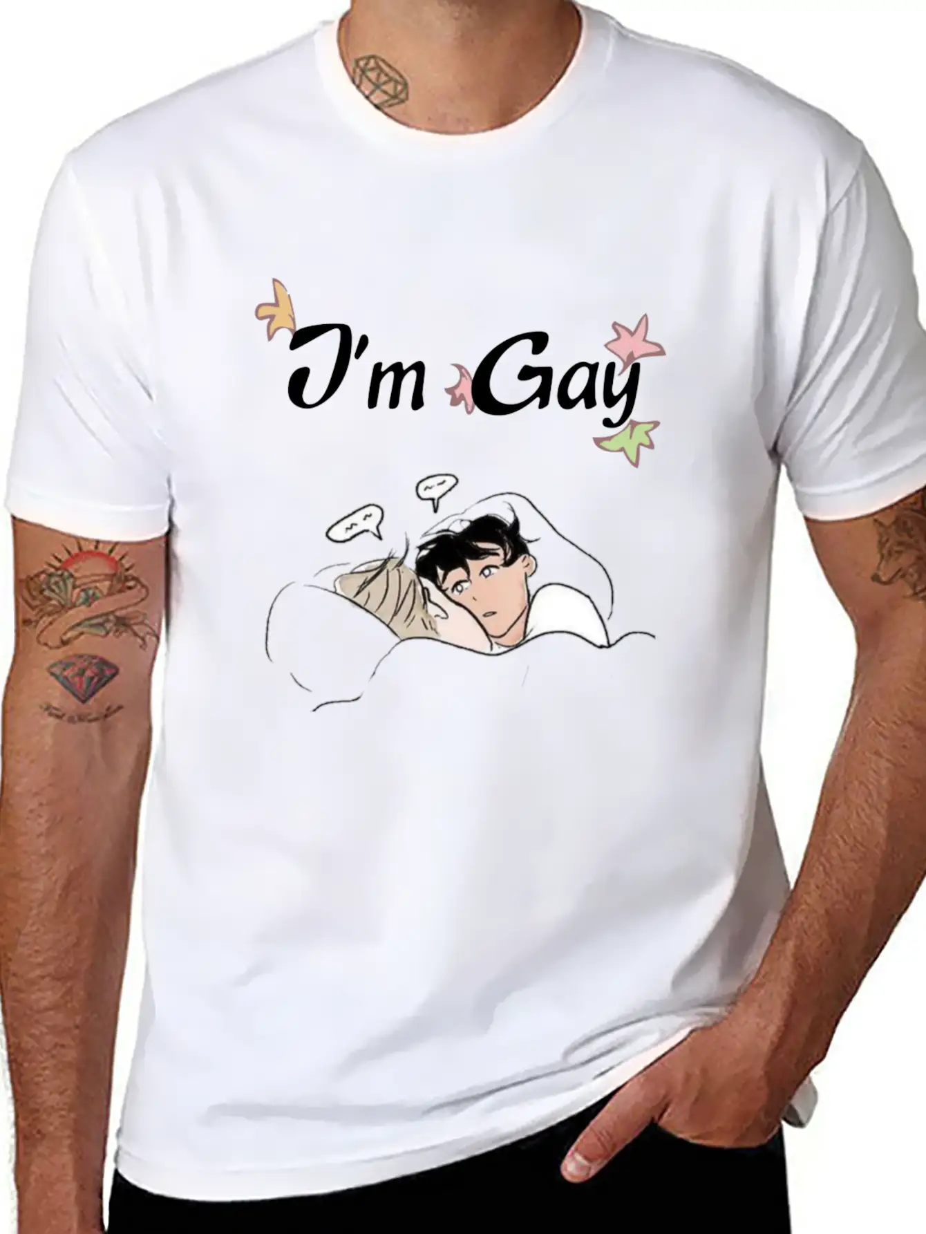 Heartstopper Unisex Casual T-Shirt – Clean Design For Daily Comfort