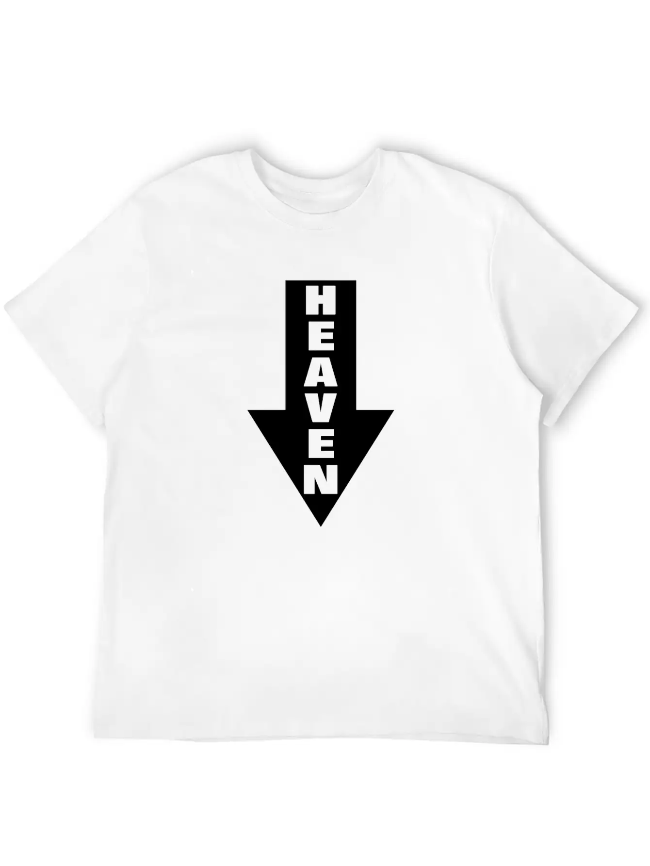 Heaven Arrow Sign Adult Flirting Joke FUNNY Classic Cotton Tee – Unisex Comfort For Any Season