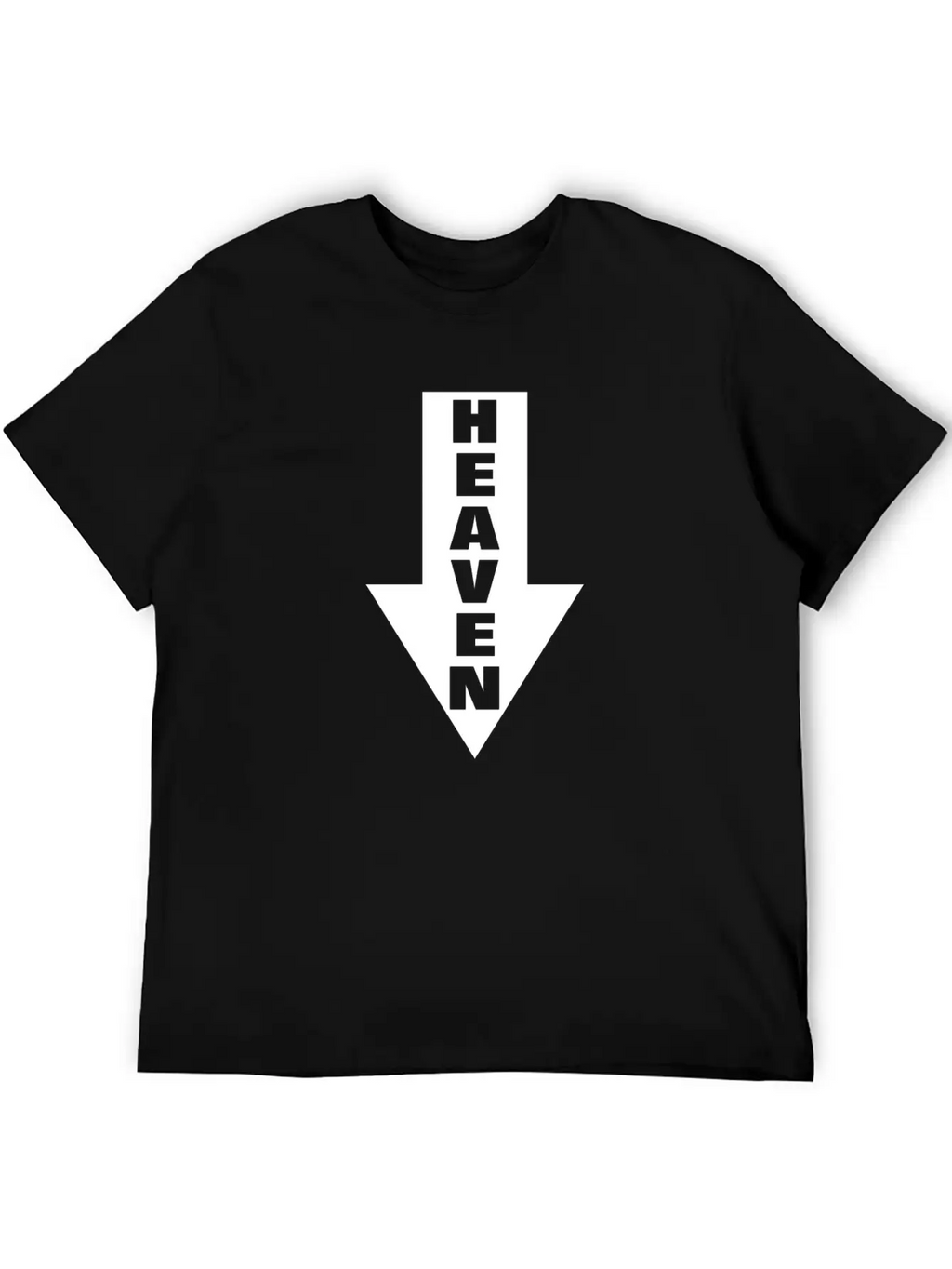 Heaven Arrow Sign Adult Flirting Joke FUNNY Classic Cotton Tee – Unisex Comfort For Any Season