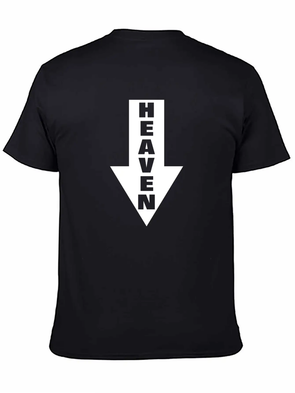 Heaven Arrow Sign Adult Flirting Joke FUNNY Classic Cotton Tee – Unisex Comfort For Any Season