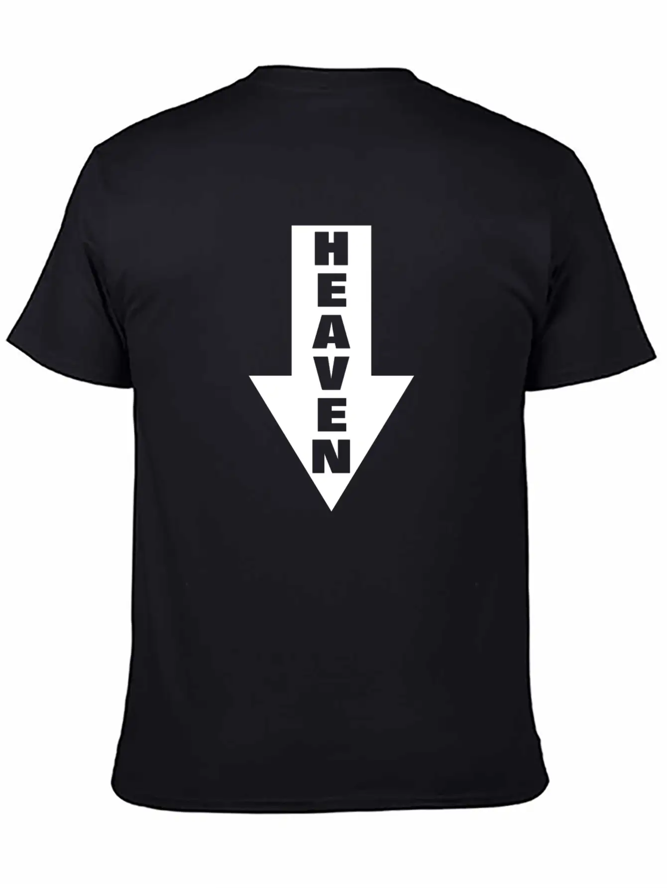 Heaven Arrow Sign Adult Flirting Joke FUNNY Classic Cotton Tee – Unisex Comfort For Any Season