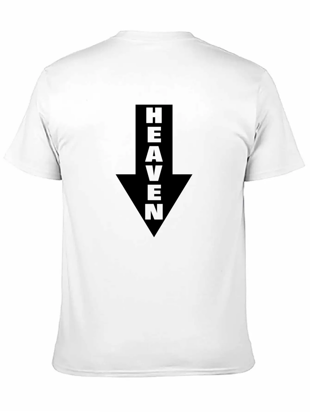 Heaven Arrow Sign Adult Flirting Joke FUNNY Classic Cotton Tee – Unisex Comfort For Any Season