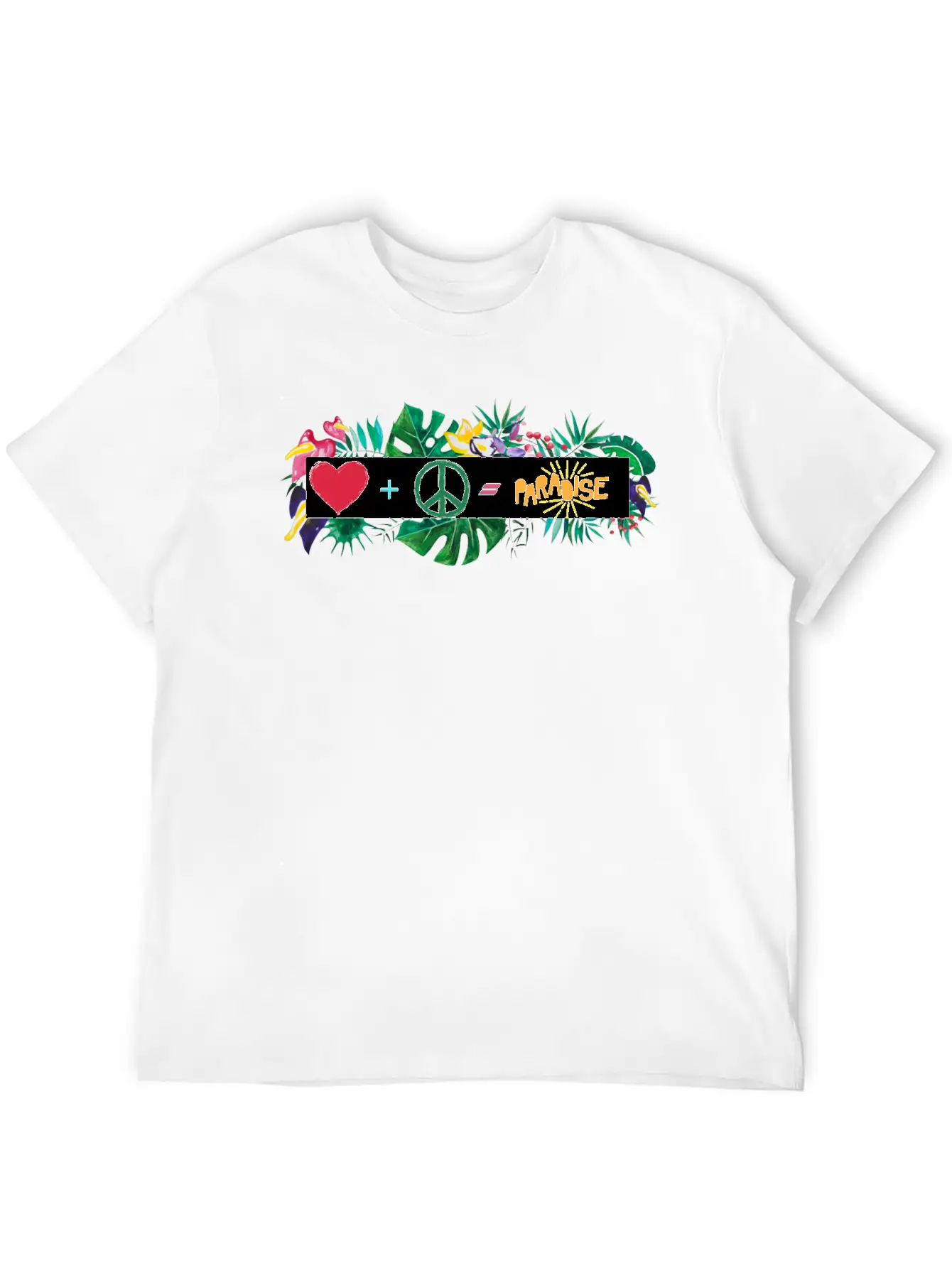 Heaven Is Love And Peace Classic Cotton Tee – Unisex Comfort For Any Season