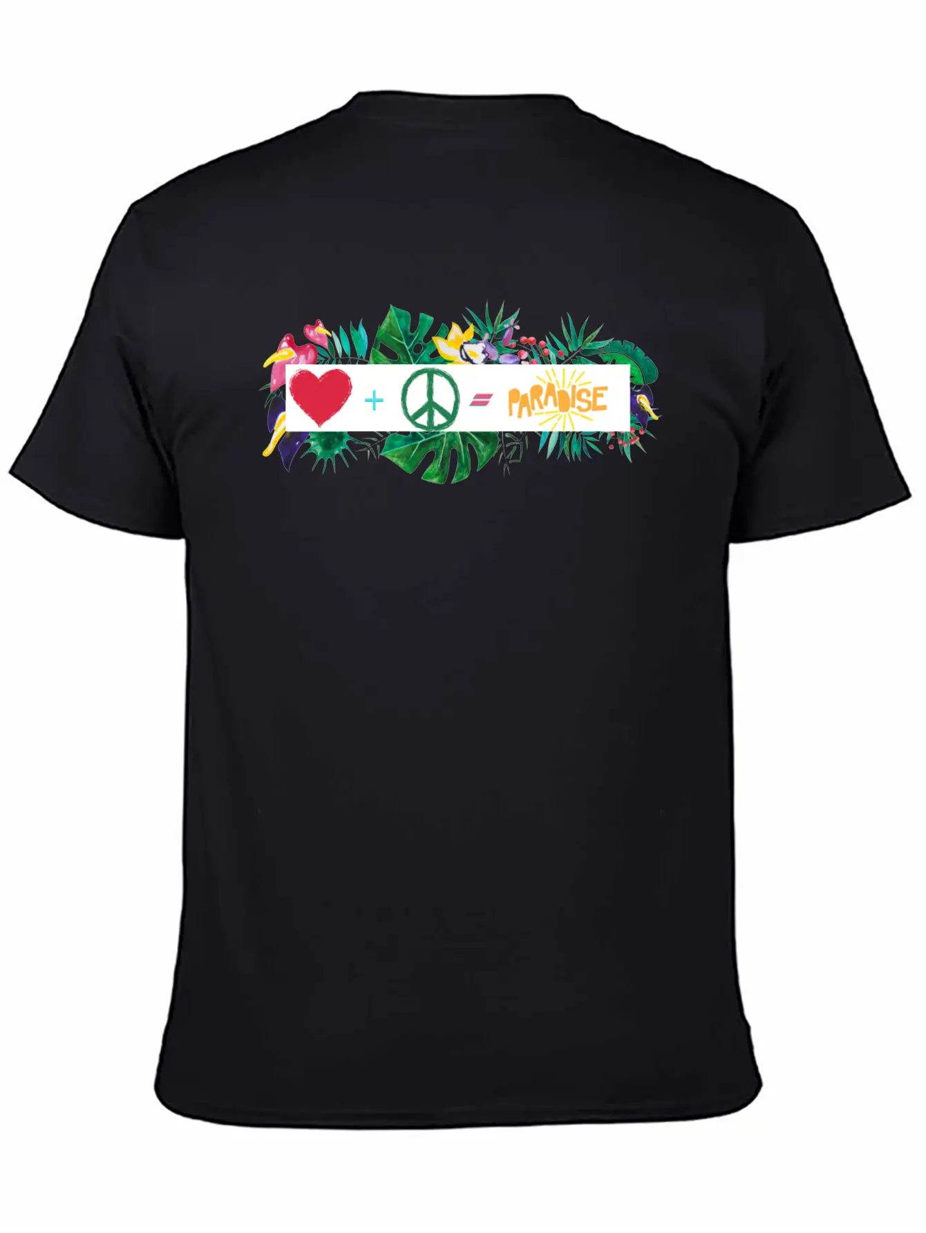 Heaven Is Love And Peace Classic Cotton Tee – Unisex Comfort For Any Season