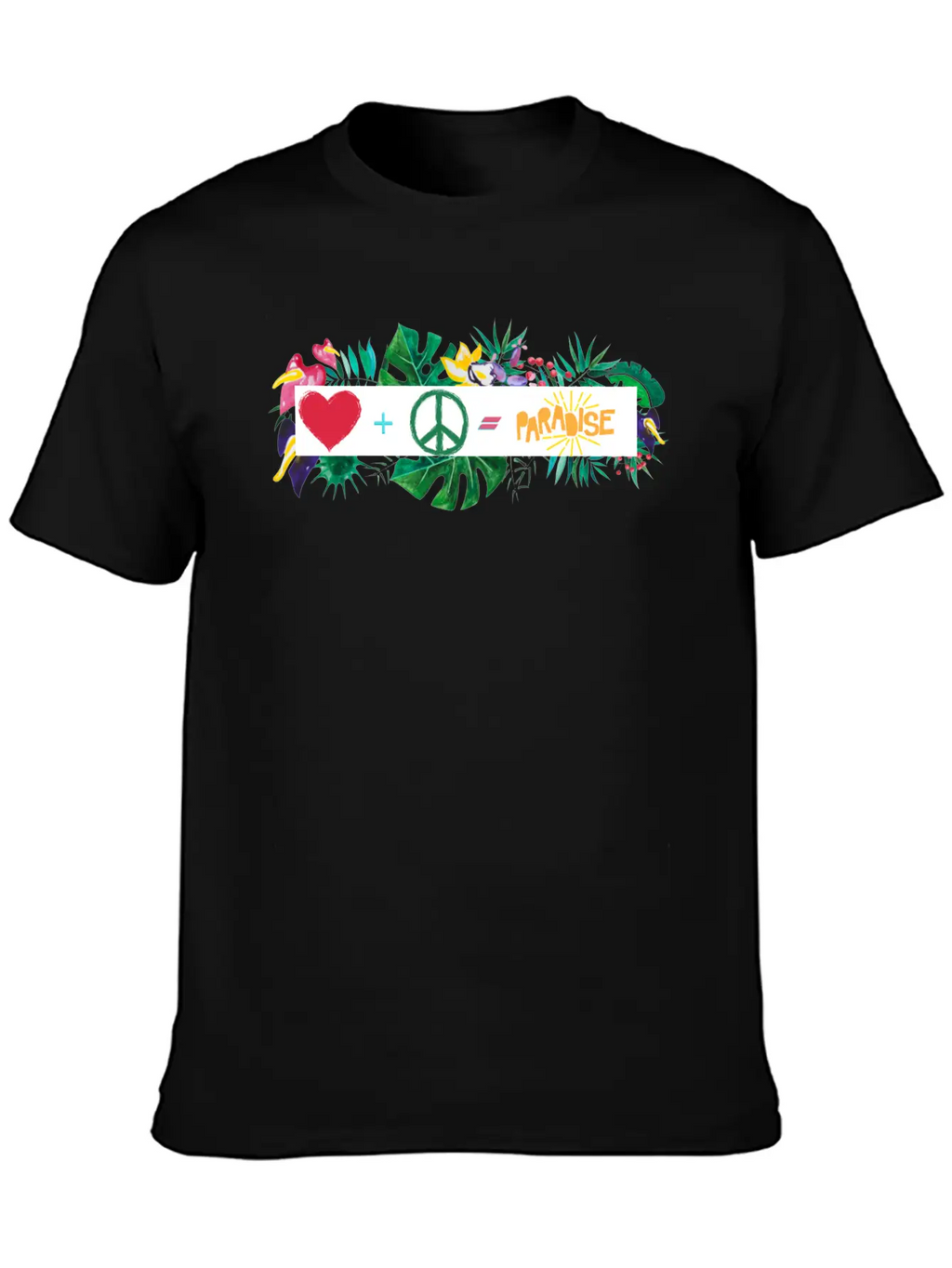 Heaven Is Love And Peace Classic Cotton Tee – Unisex Comfort For Any Season