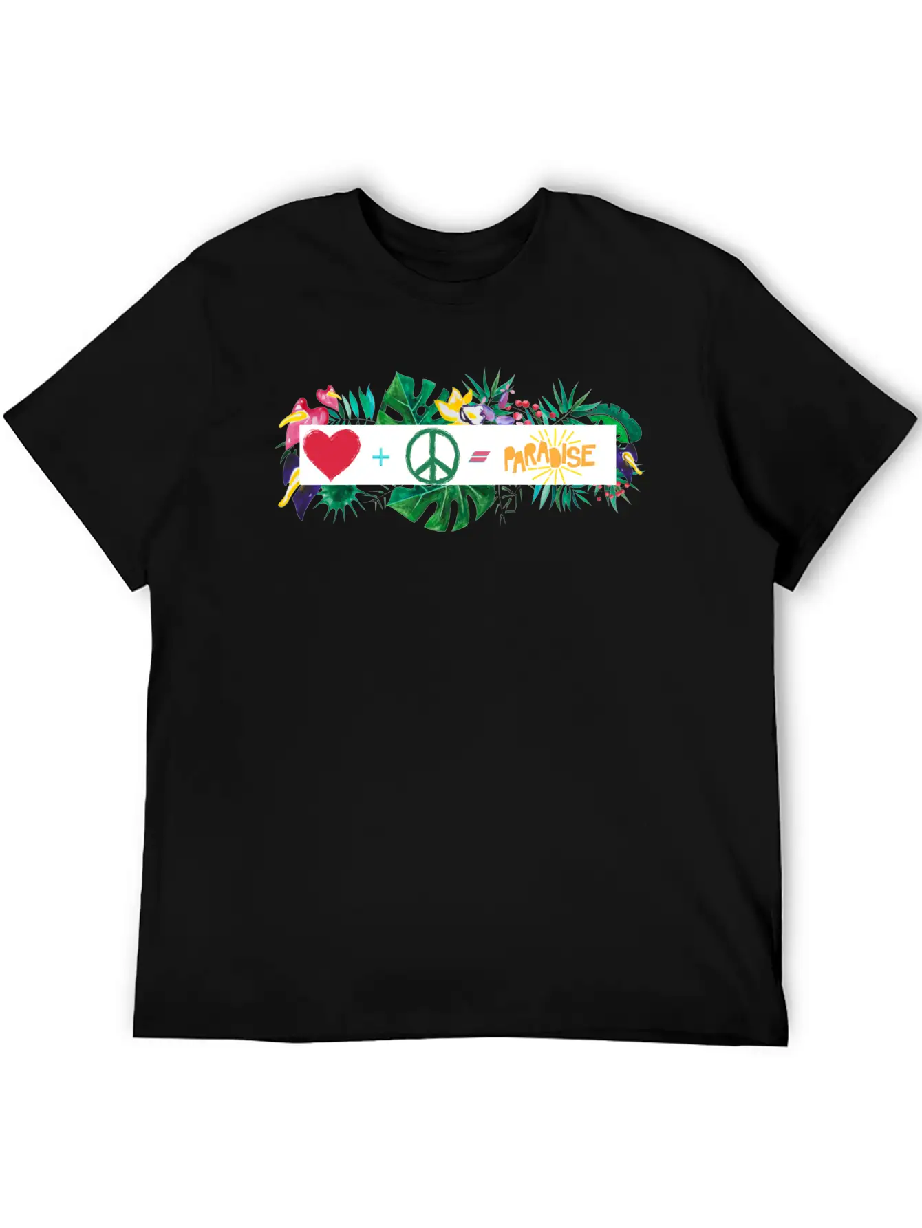 Heaven Is Love And Peace Classic Cotton Tee – Unisex Comfort For Any Season