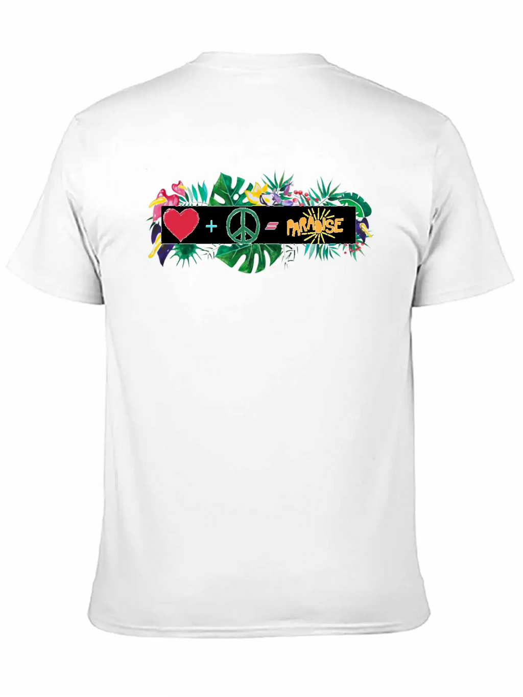 Heaven Is Love And Peace Classic Cotton Tee – Unisex Comfort For Any Season