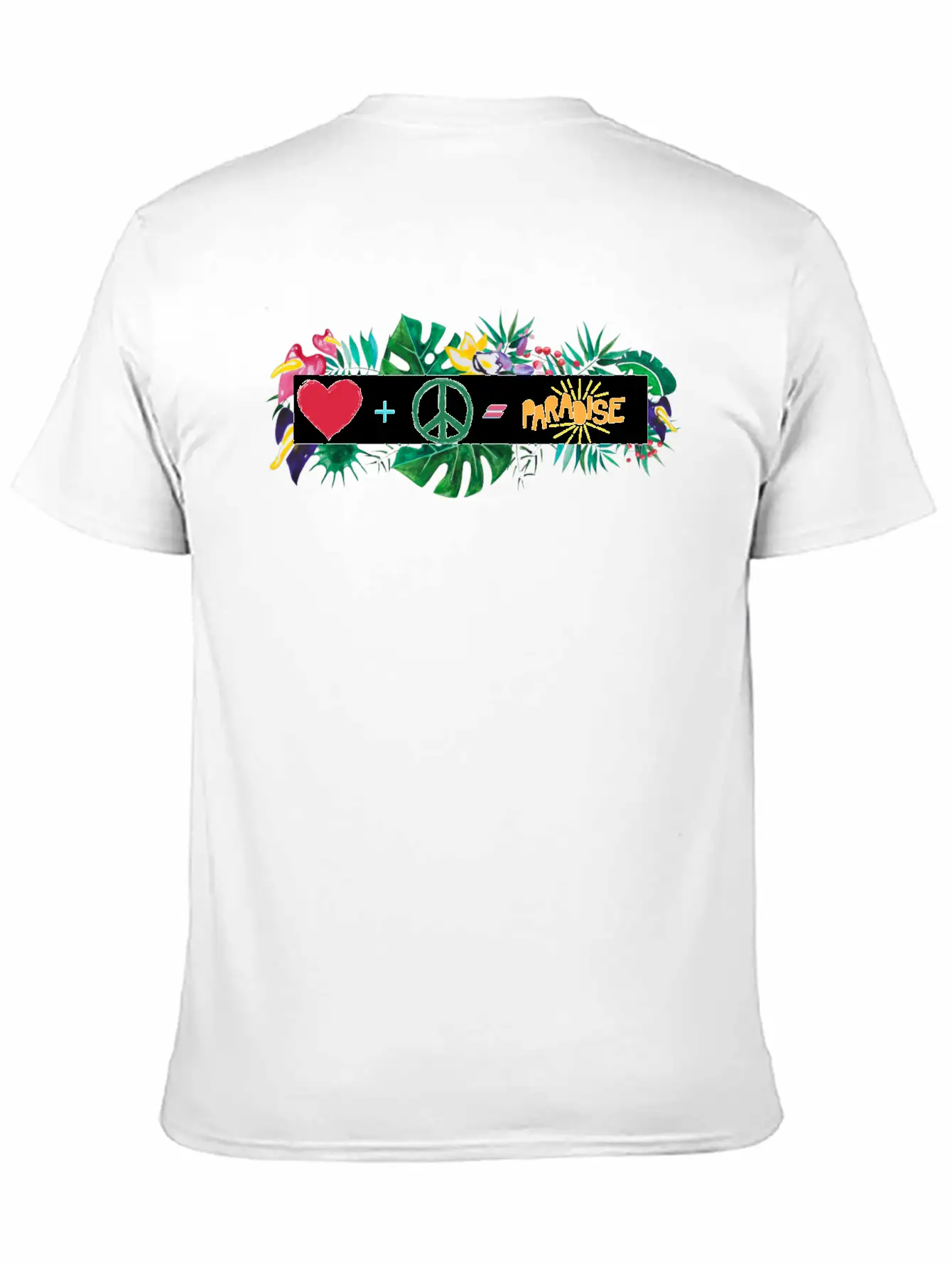 Heaven Is Love And Peace Classic Cotton Tee – Unisex Comfort For Any Season