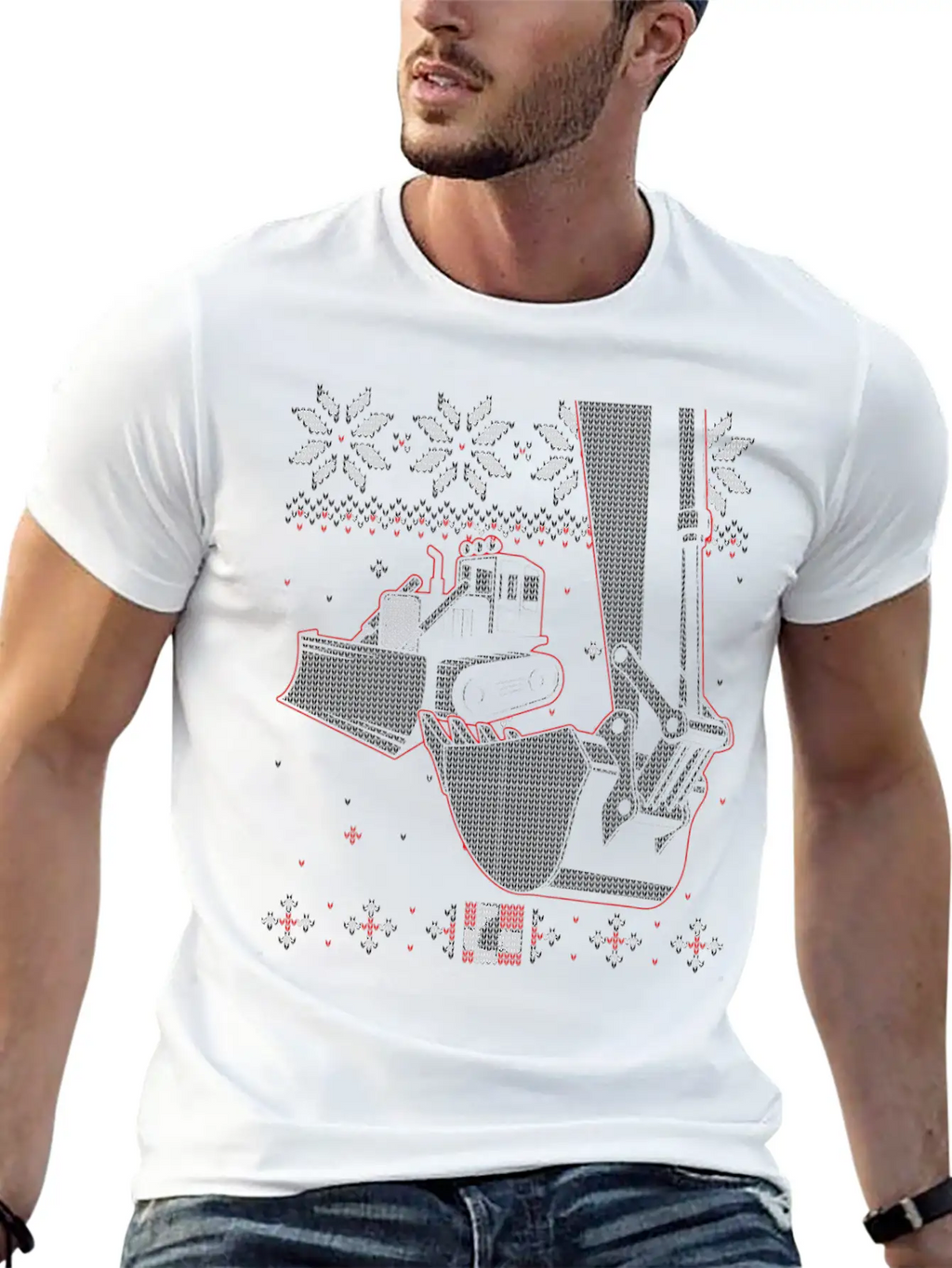 Heavy Equipment Operator Ugly Construction Worker Essential Cotton Tee For Daily Outfits – Unisex Style