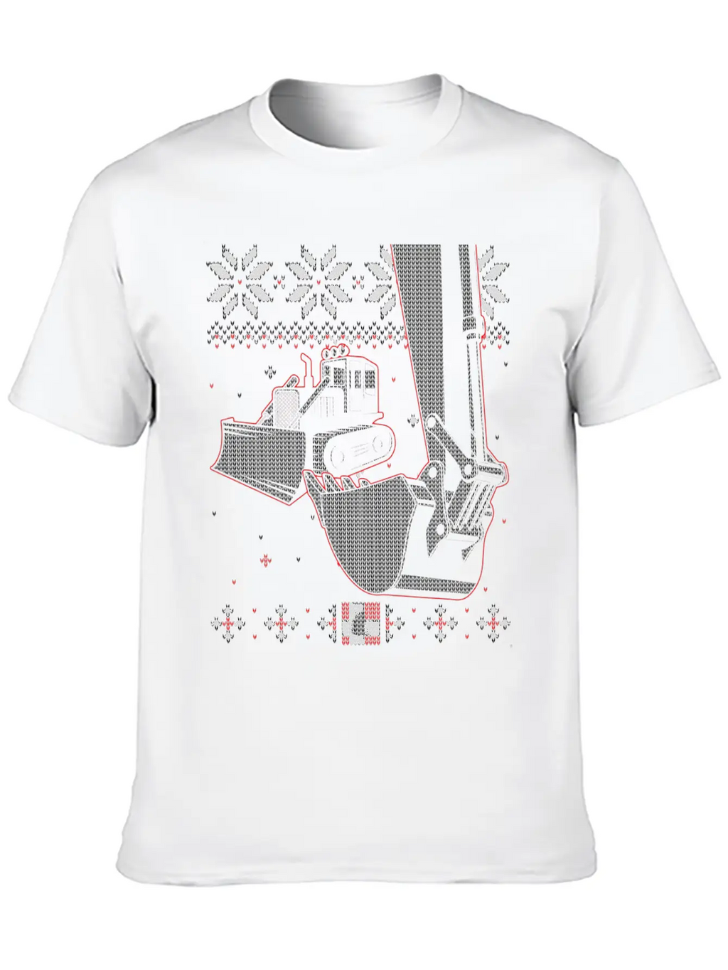 Heavy Equipment Operator Ugly Construction Worker Essential Cotton Tee For Daily Outfits – Unisex Style