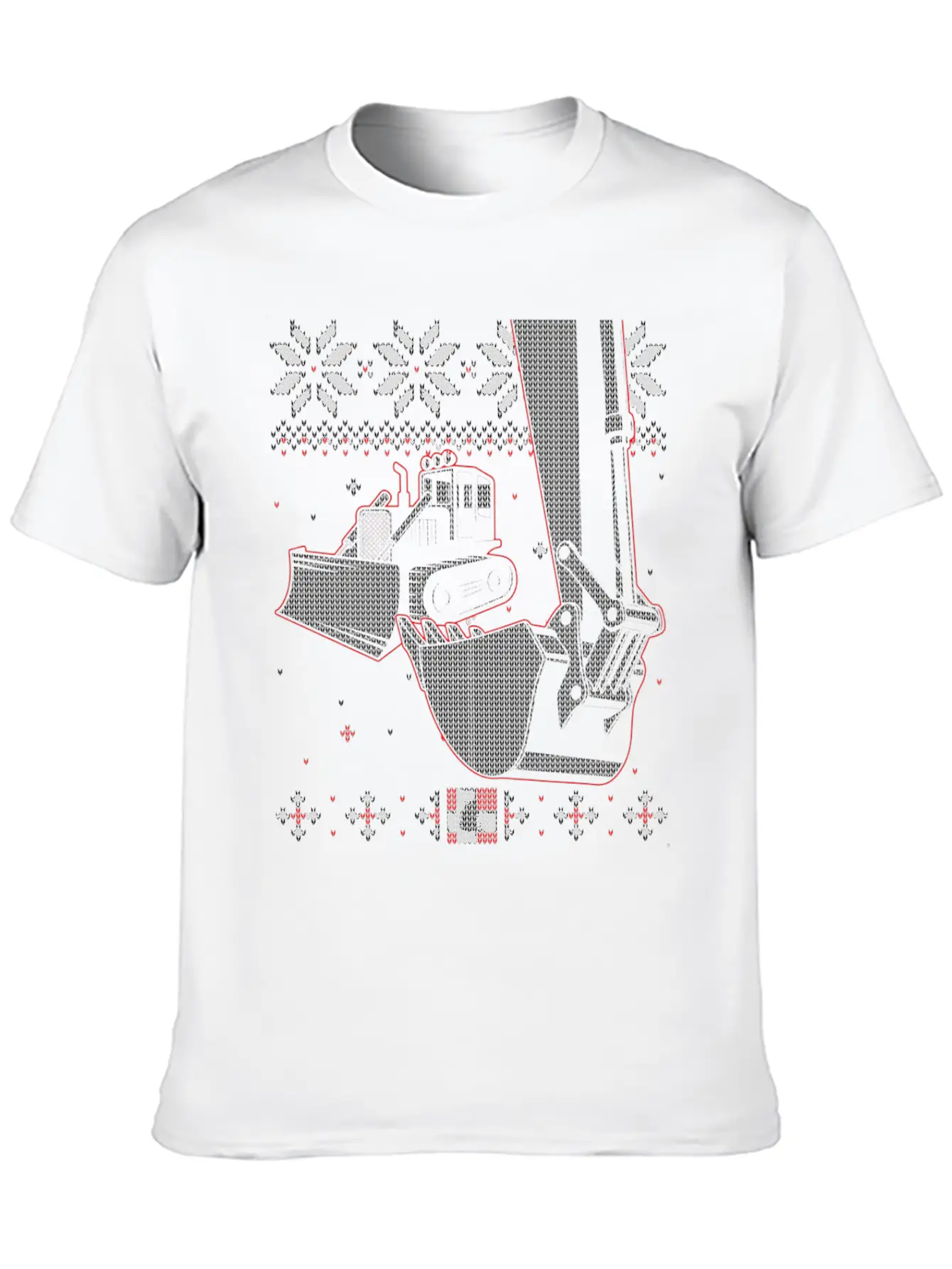 Heavy Equipment Operator Ugly Construction Worker Essential Cotton Tee For Daily Outfits – Unisex Style