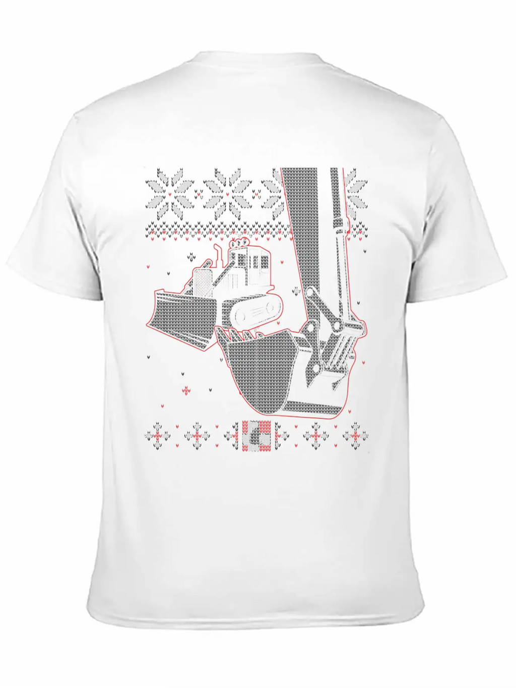 Heavy Equipment Operator Ugly Construction Worker Essential Cotton Tee For Daily Outfits – Unisex Style