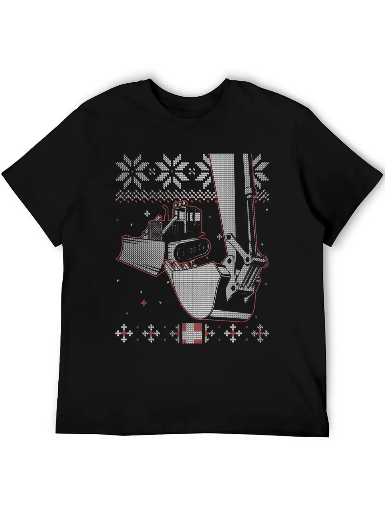 Heavy Equipment Operator Ugly Construction Worker Essential Cotton Tee For Daily Outfits – Unisex Style