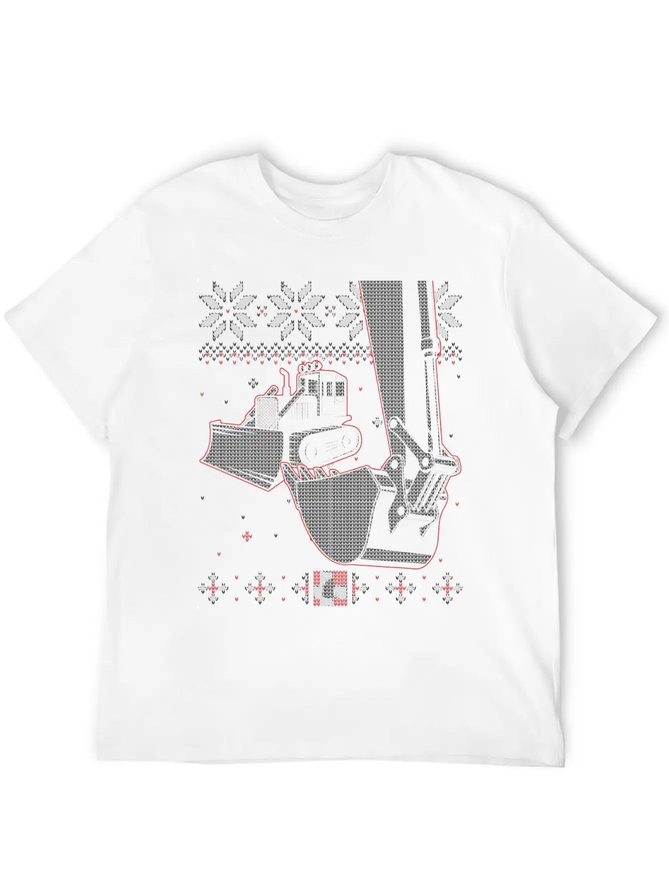 Heavy Equipment Operator Ugly Construction Worker Essential Cotton Tee For Daily Outfits – Unisex Style