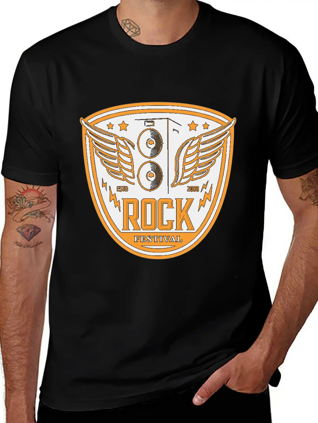 Heavy Rock And Punk Music Basic Graphic T-Shirt – Daily Comfort In Soft Cotton