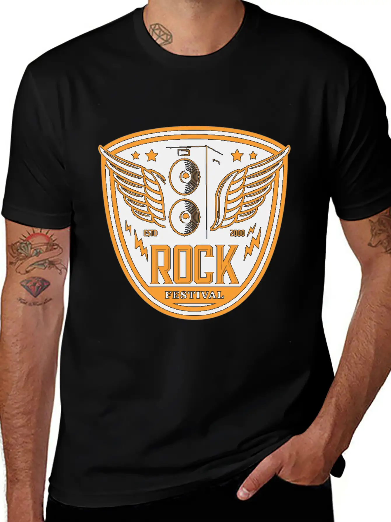 Heavy Rock And Punk Music Basic Graphic T-Shirt – Daily Comfort In Soft Cotton