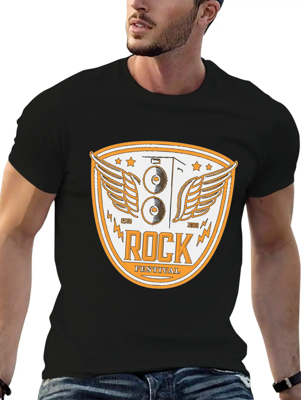 Heavy Rock And Punk Music Basic Graphic T-Shirt – Daily Comfort In Soft Cotton