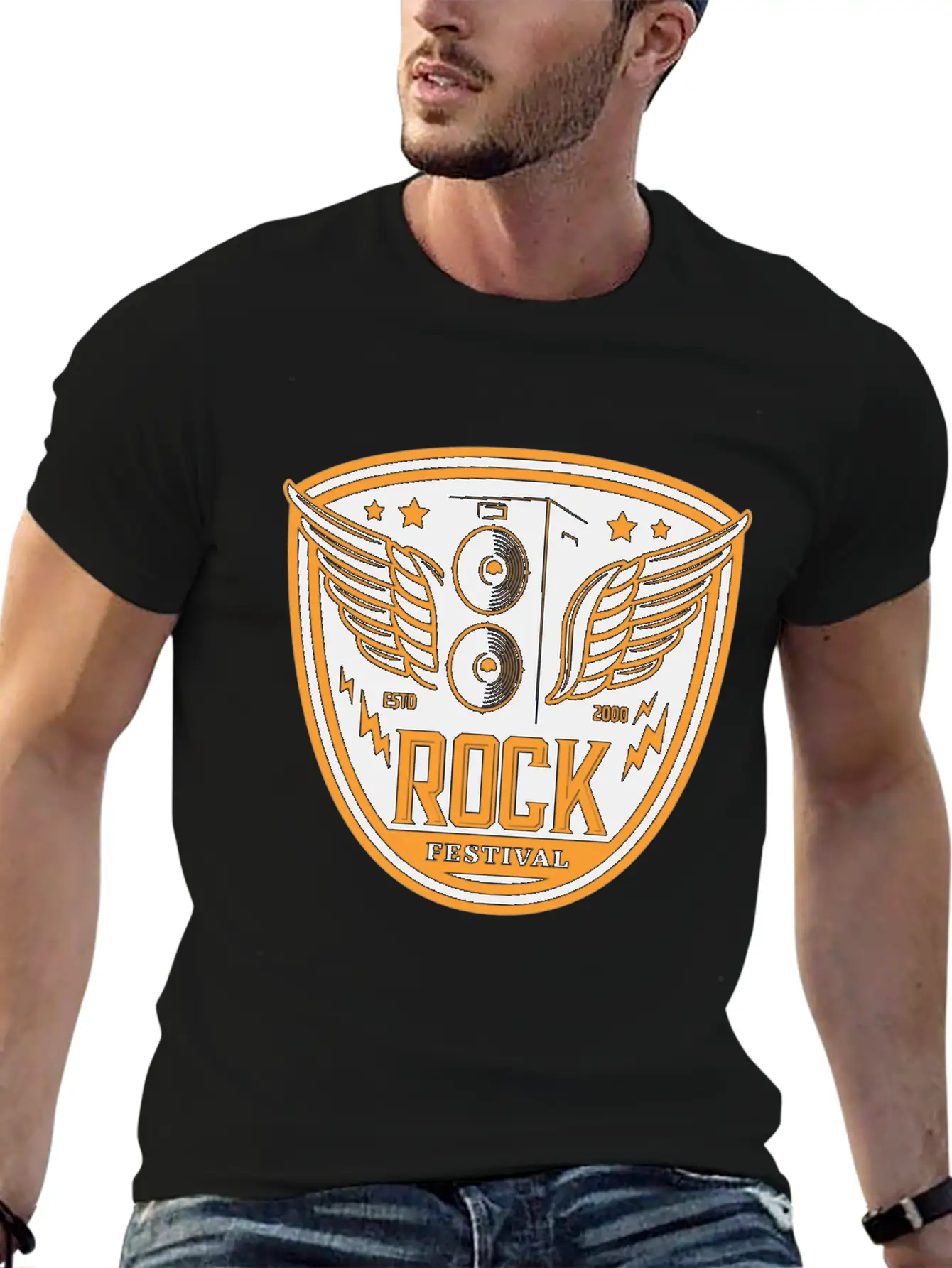 Heavy Rock And Punk Music Basic Graphic T-Shirt – Daily Comfort In Soft Cotton