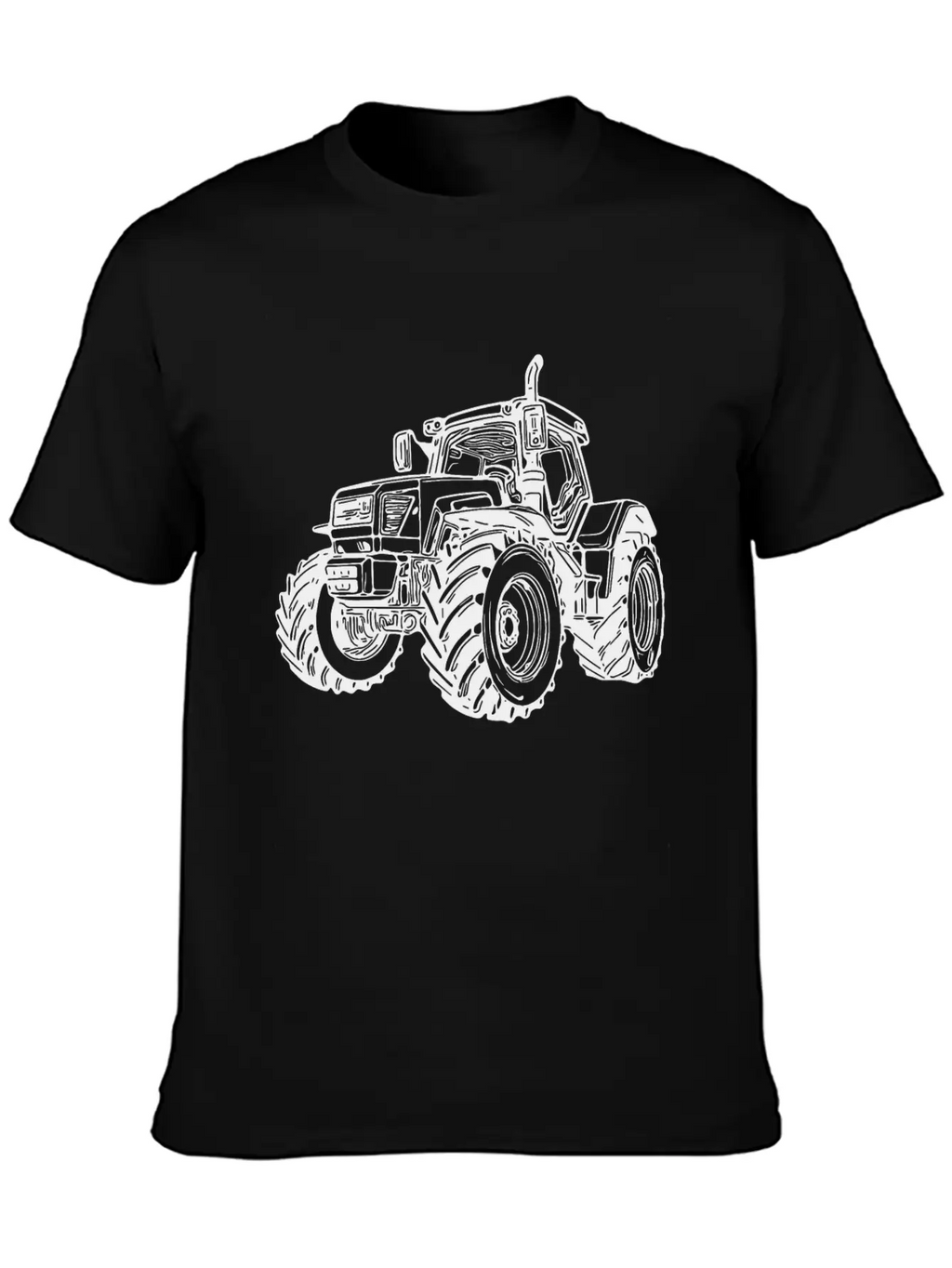 Heavy Tractor Large Field Field Tractor Unisex Casual T-Shirt – Clean Design For Daily Comfort