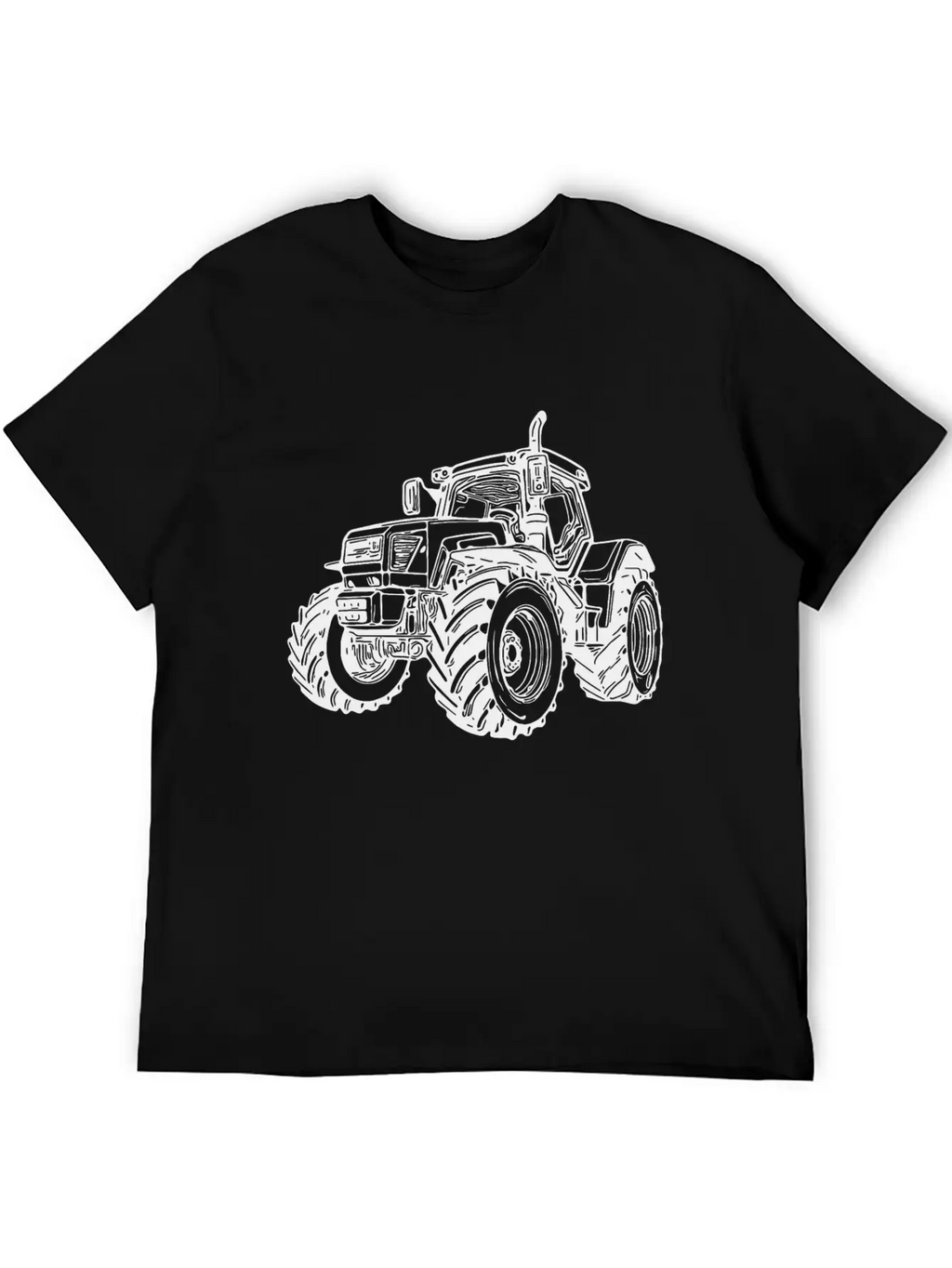 Heavy Tractor Large Field Field Tractor Unisex Casual T-Shirt – Clean Design For Daily Comfort