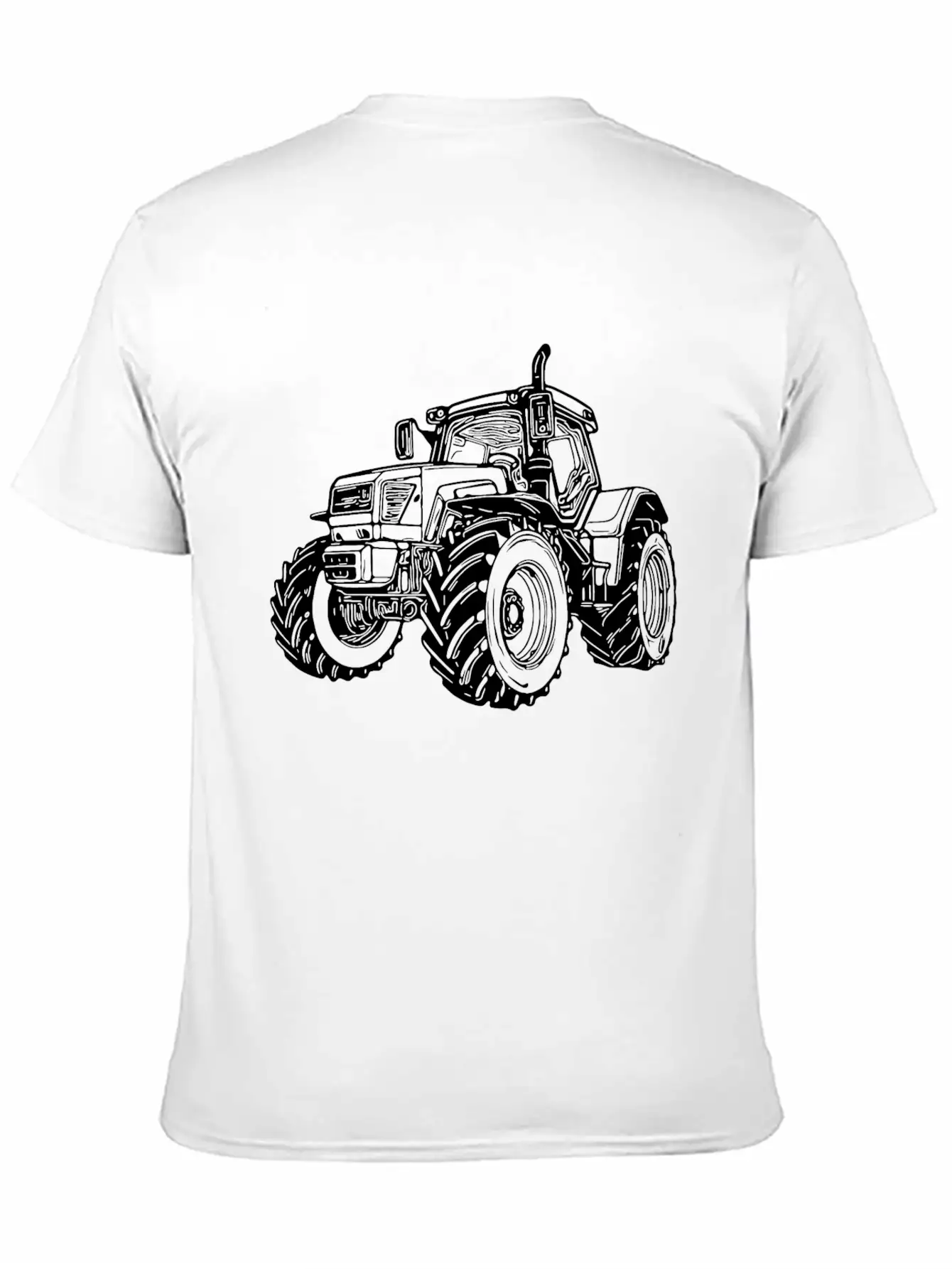 Heavy Tractor Large Field Field Tractor Unisex Casual T-Shirt – Clean Design For Daily Comfort