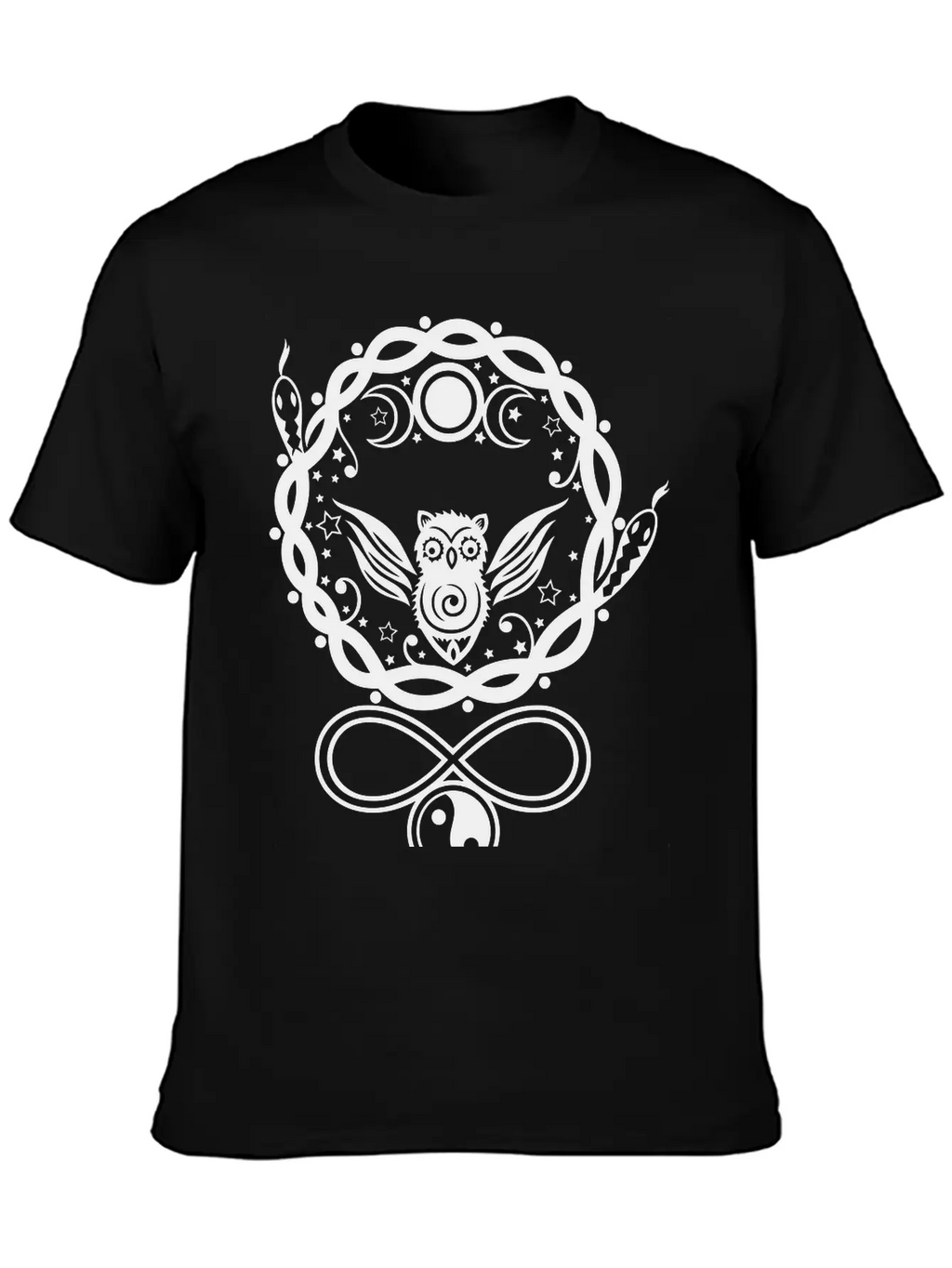 Hecate, Goddess Of The Moon. Basic Graphic T-Shirt – Daily Comfort In Soft Cotton