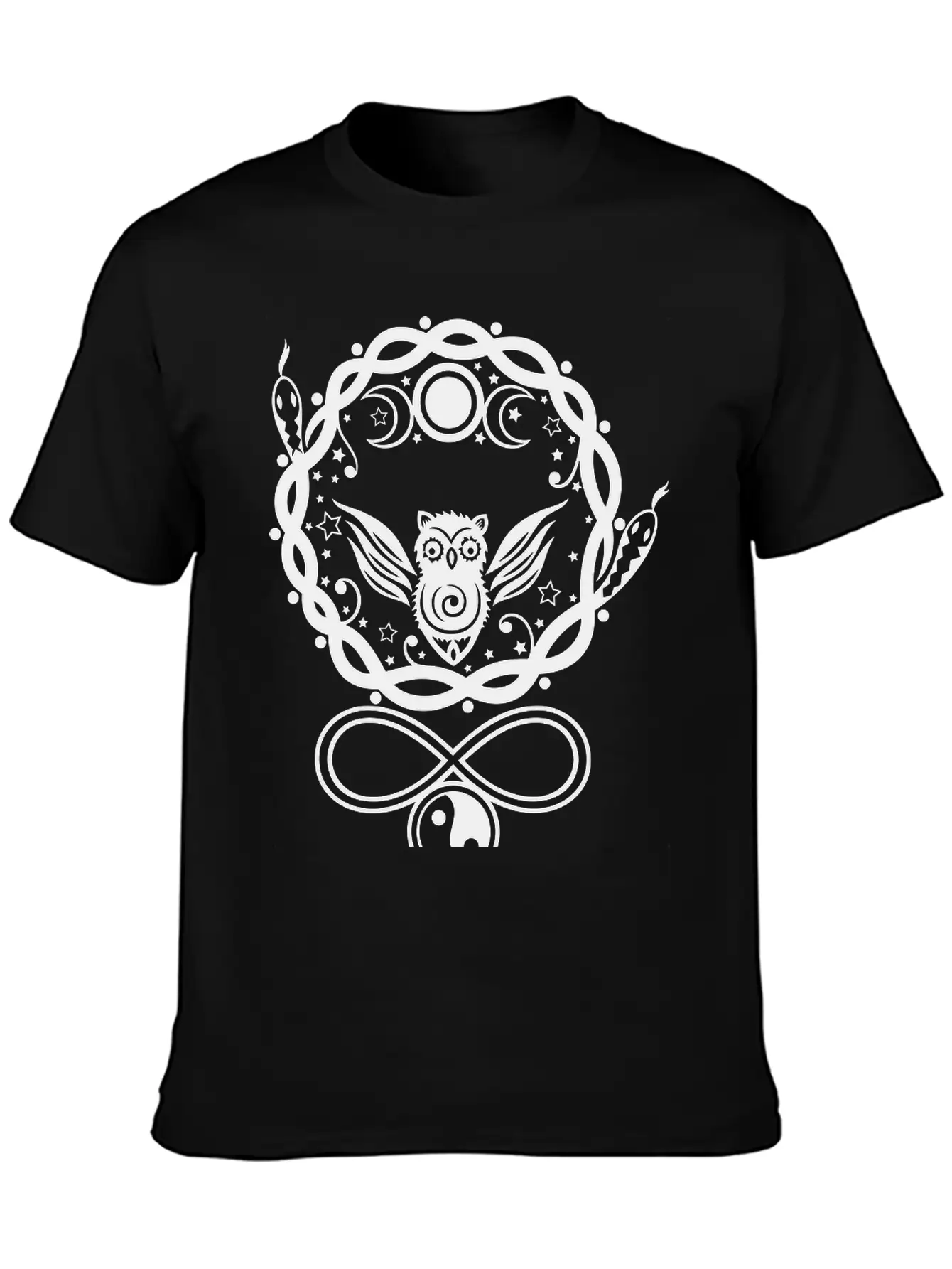 Hecate, Goddess Of The Moon. Basic Graphic T-Shirt – Daily Comfort In Soft Cotton