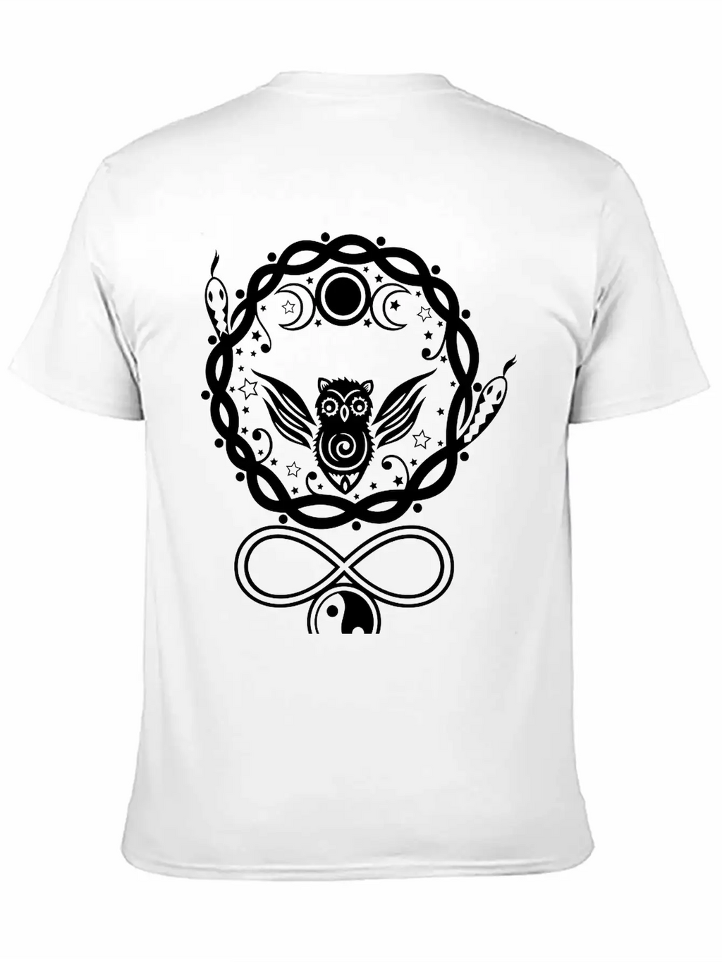 Hecate, Goddess Of The Moon. Basic Graphic T-Shirt – Daily Comfort In Soft Cotton