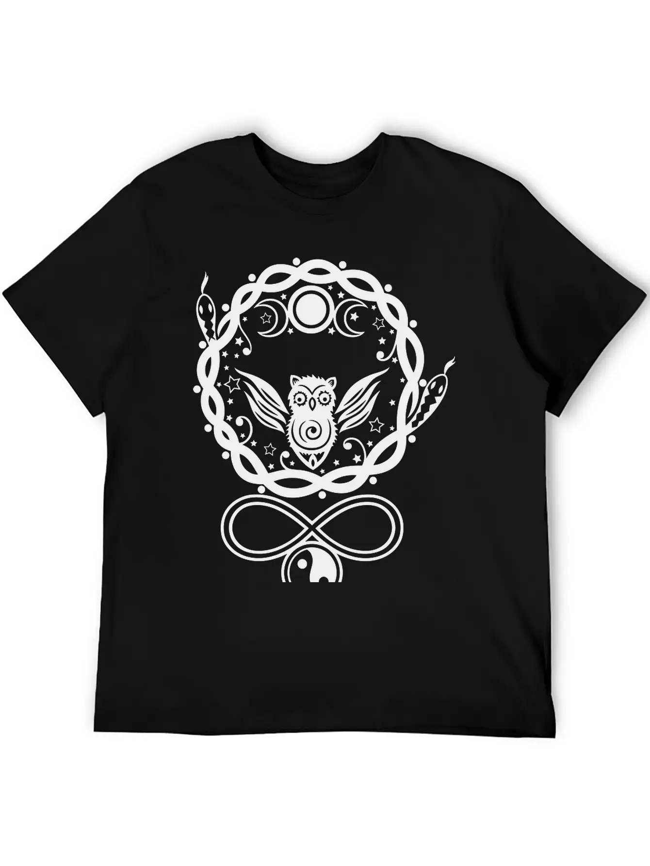Hecate, Goddess Of The Moon. Basic Graphic T-Shirt – Daily Comfort In Soft Cotton