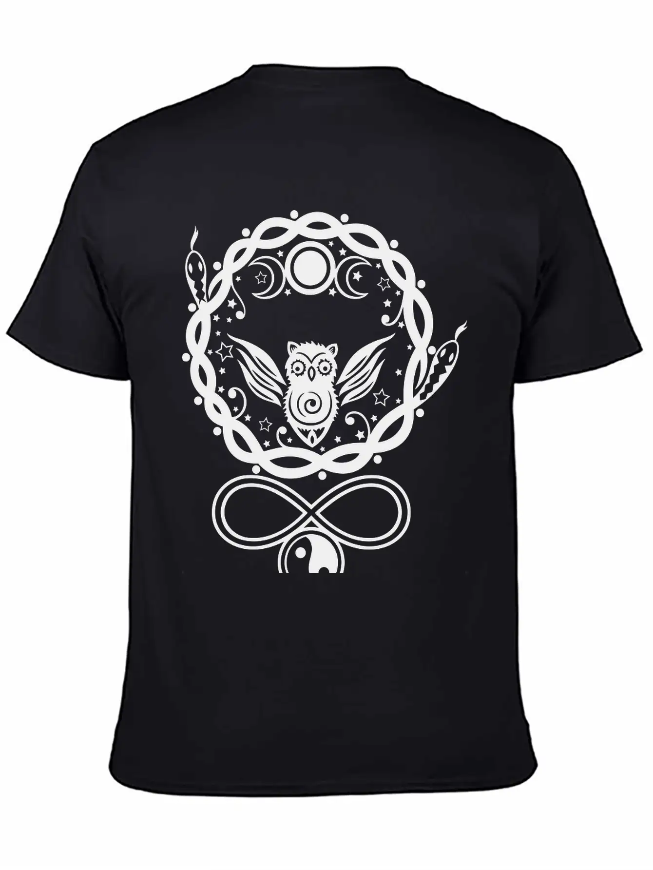 Hecate, Goddess Of The Moon. Basic Graphic T-Shirt – Daily Comfort In Soft Cotton